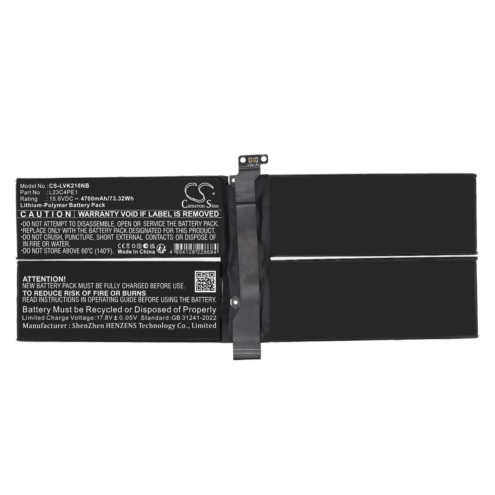 Batteri til bærbar PC, Lenovo 21KR000AJP, 21KR000BJP, 21KR000CJP m.fl.