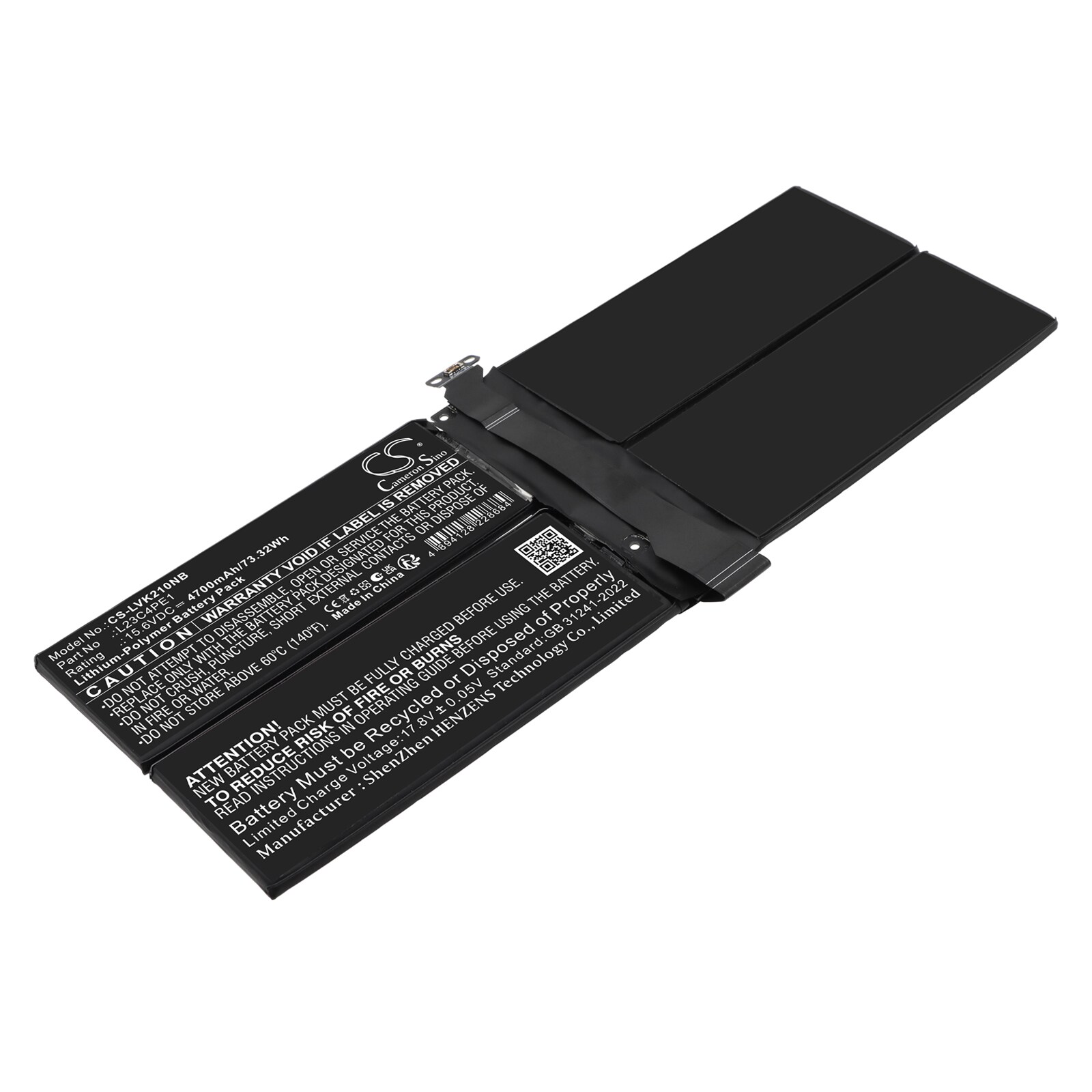 Batteri til bærbar PC, Lenovo 21KR000AJP, 21KR000BJP, 21KR000CJP m.fl.