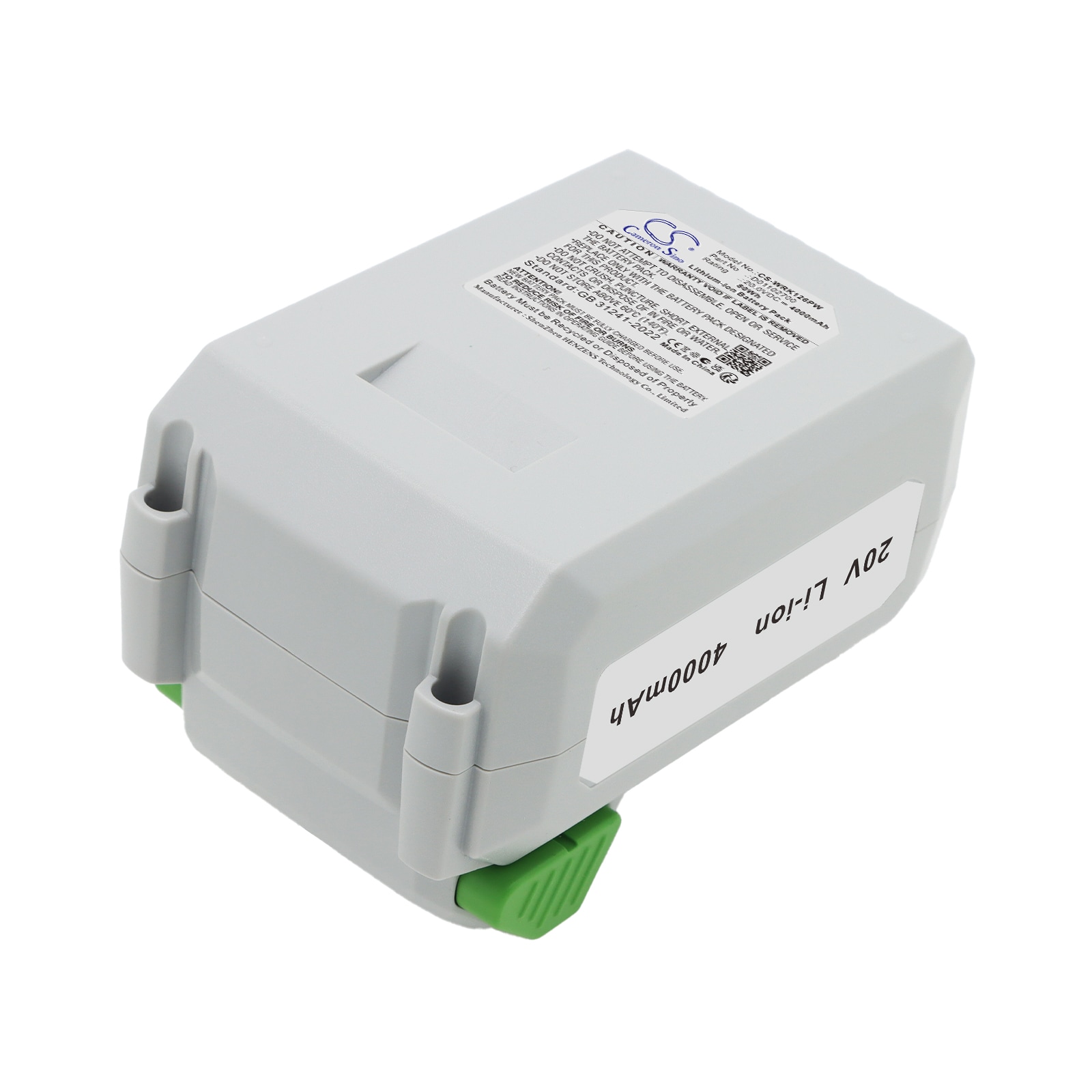 Batteri til gressklippere for LUX-TOOLS A-BS-20, A-BH-20B, A-SSR-20 m.fl.