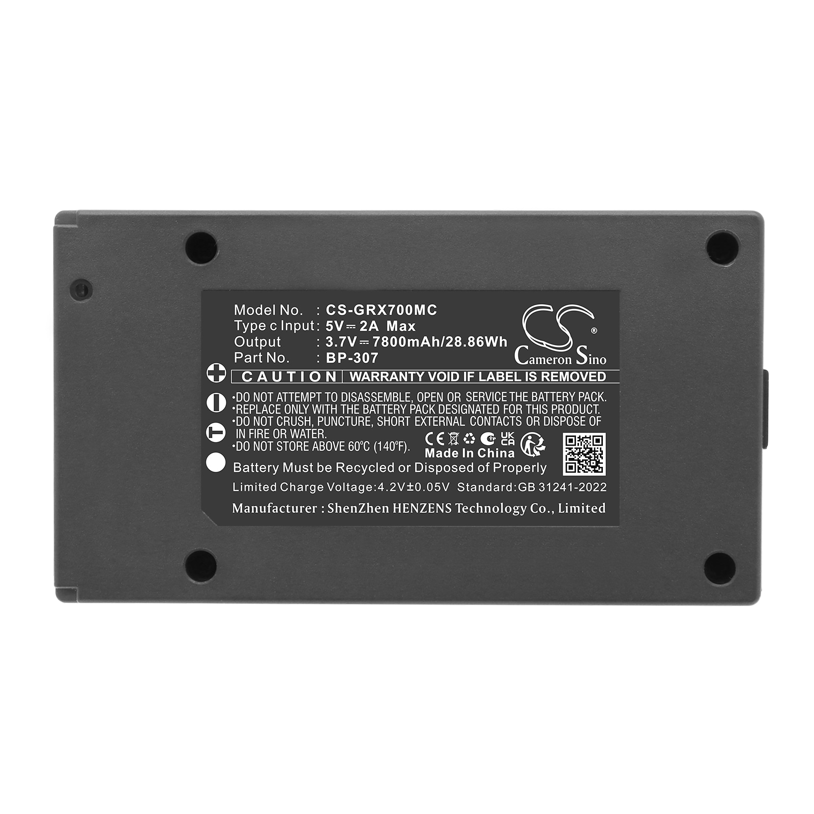 Batteri til sport og friluftsliv for GardePro X70 Pro