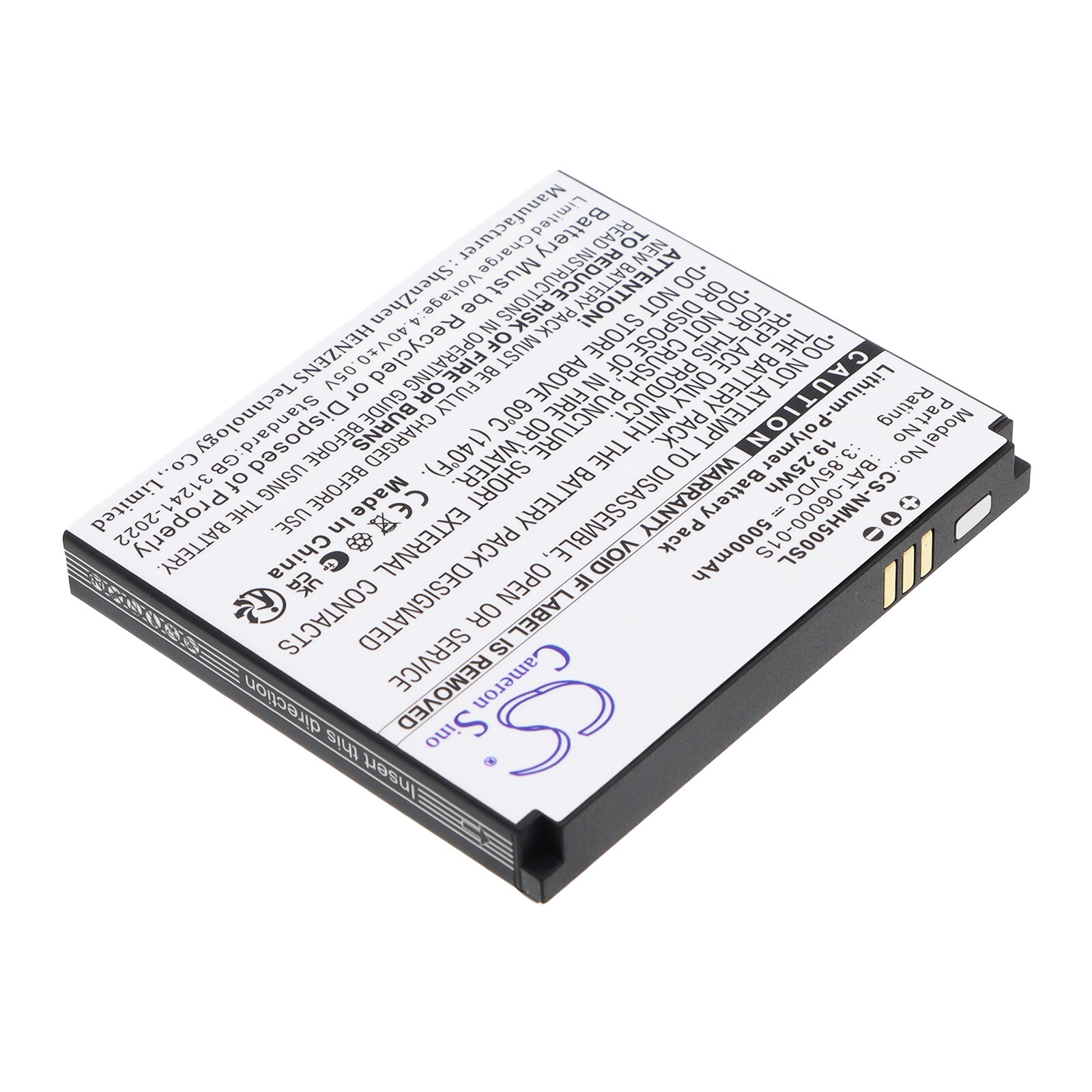 Batteri til Hotspot for Sonim H705, H700A, H500 5G m.fl.