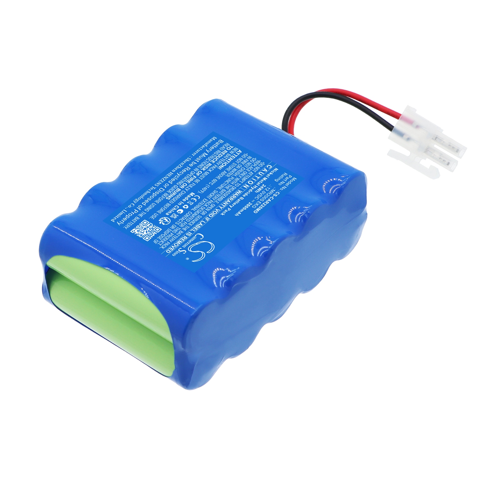 Batteri til Cardioline MR200S EKG, MR1200 EKG og MR1200L EKG