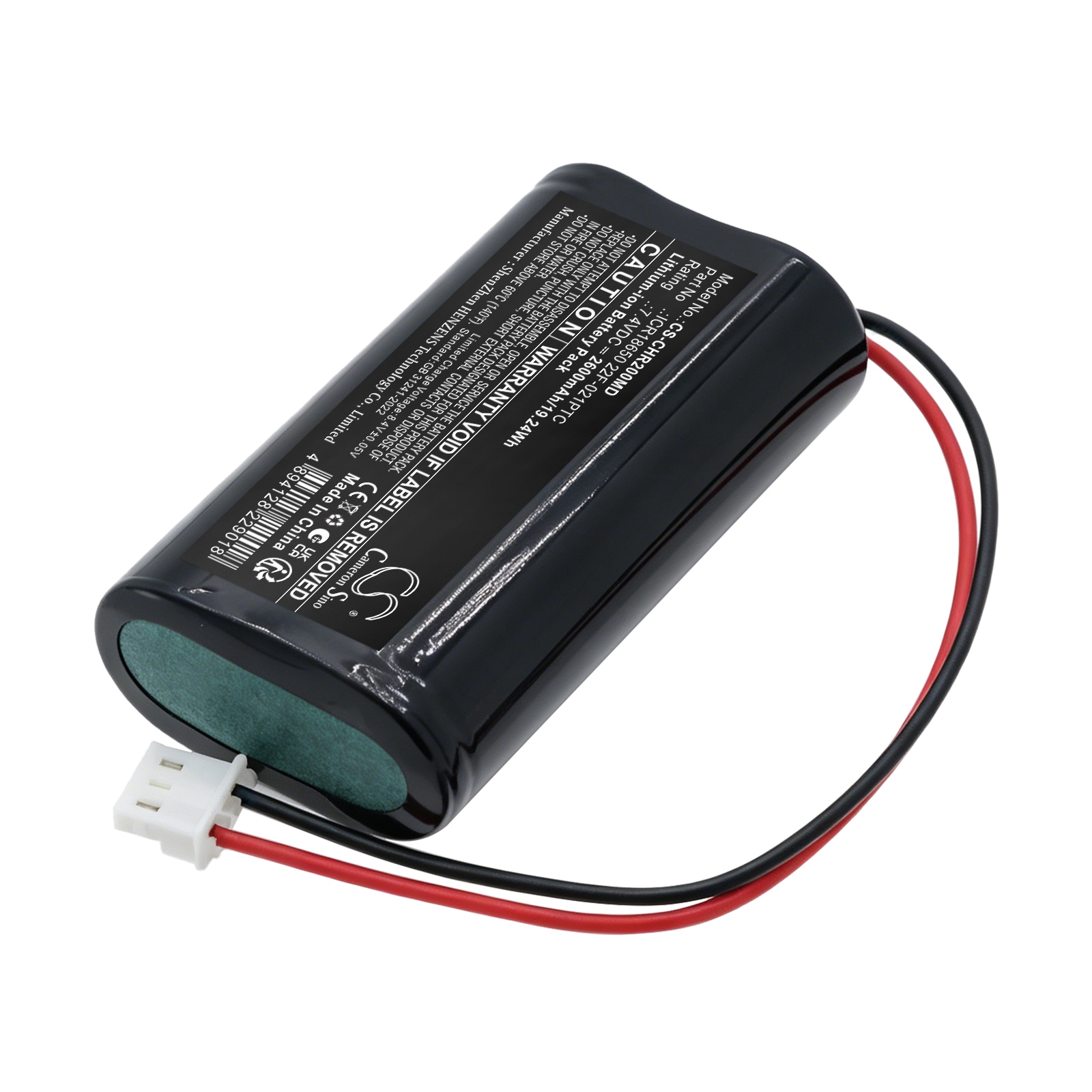 Batteri til medisinsk utstyr for CHARMCARE ACCURO allsidig pulsoksymeter til sengekanten