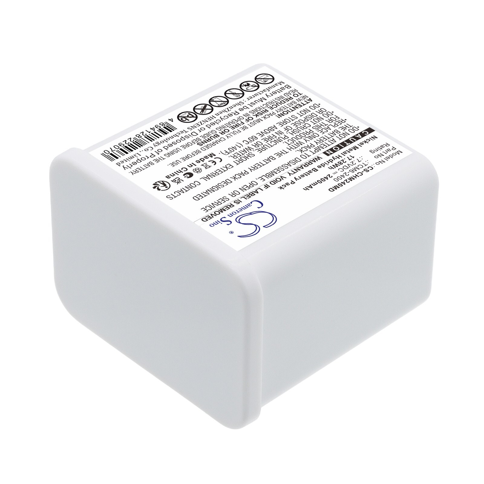 Batteri til medisinsk utstyr for ChoiceMMed MD2000A, MD2000B, VI-200A