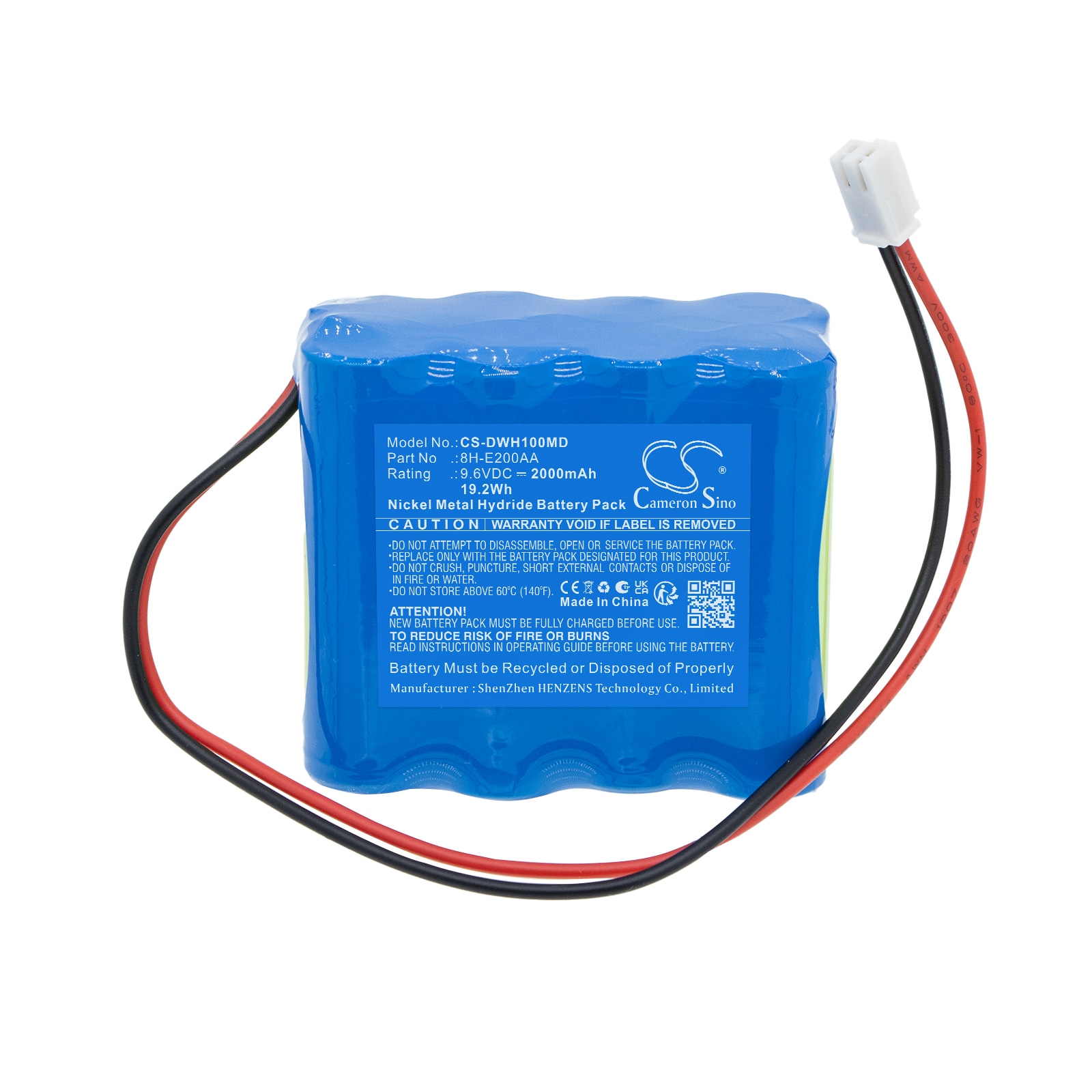 Batteri til medisinsk utstyr fra DAIWHA  AITECS-DF12, MP-1000