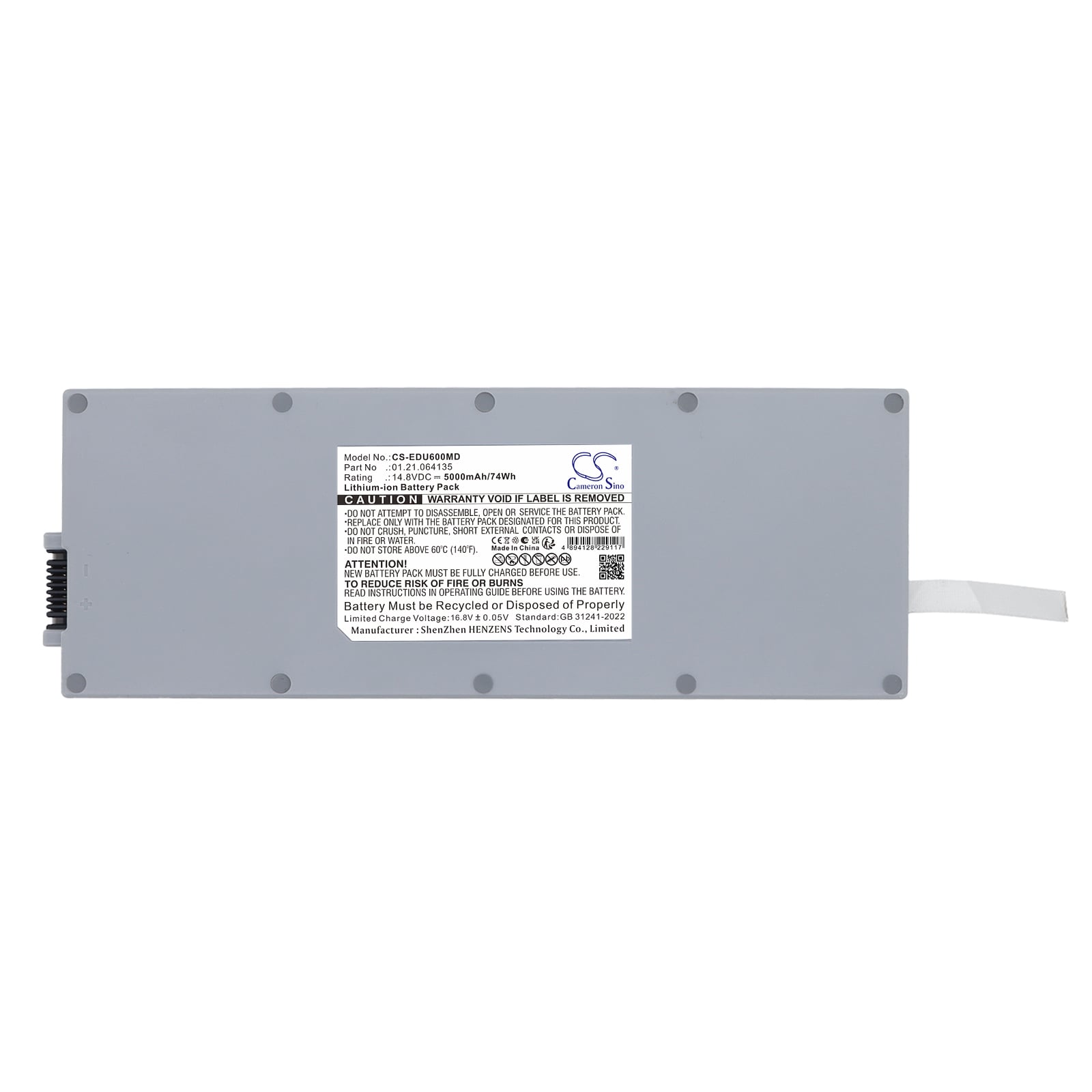 Batteri til medisinsk utstyr for EDAN DUS60, DUS 60 diagnostiske ultralydsystemer m.fl.