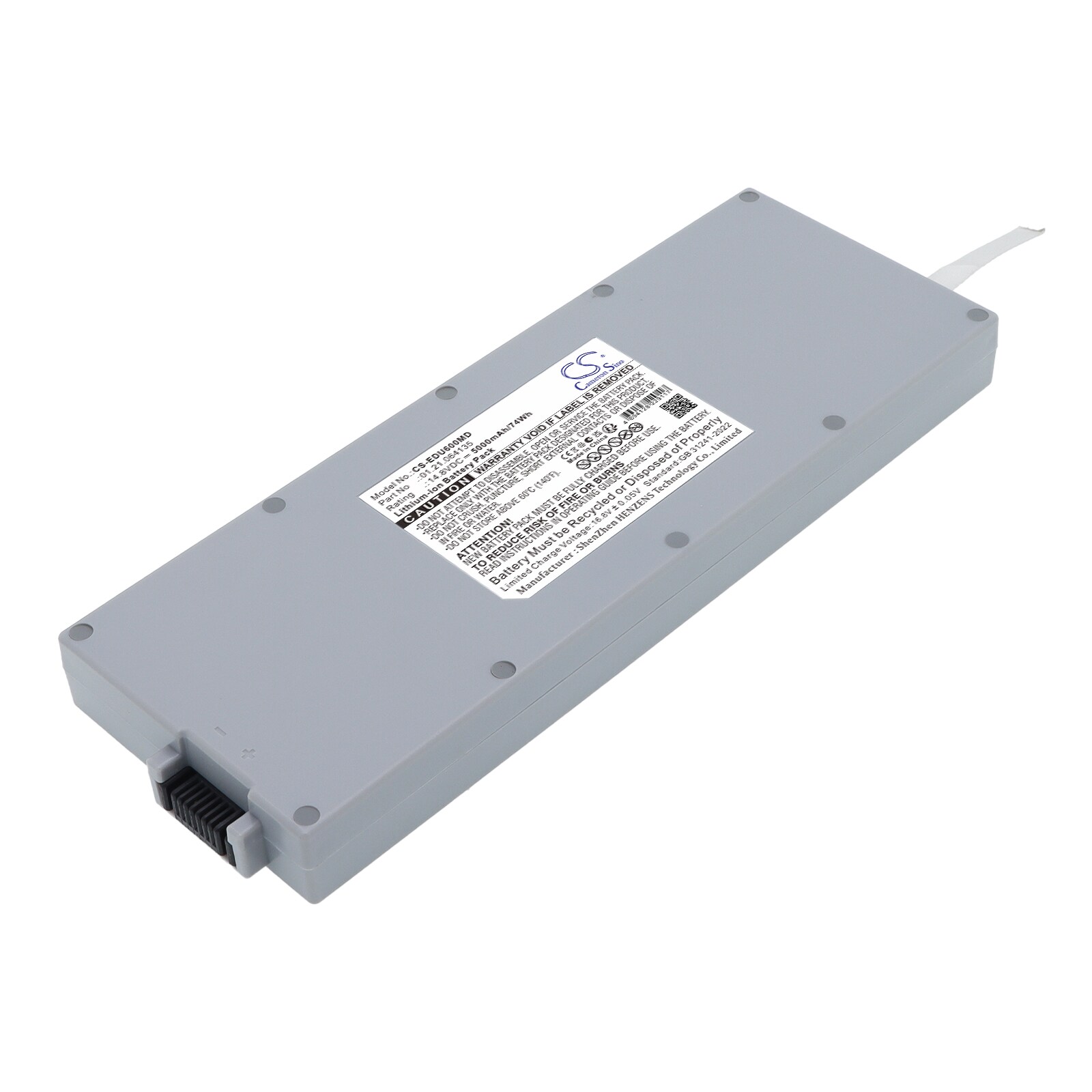 Batteri til medisinsk utstyr for EDAN DUS60, DUS 60 diagnostiske ultralydsystemer m.fl.