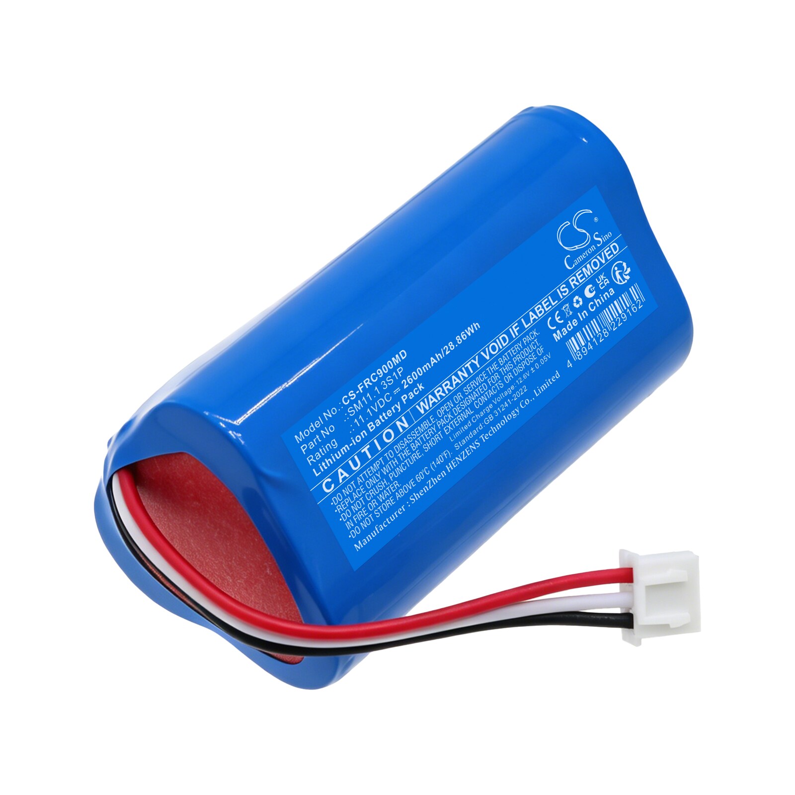 Batteri til medisinsk utstyr for Fresenius C9