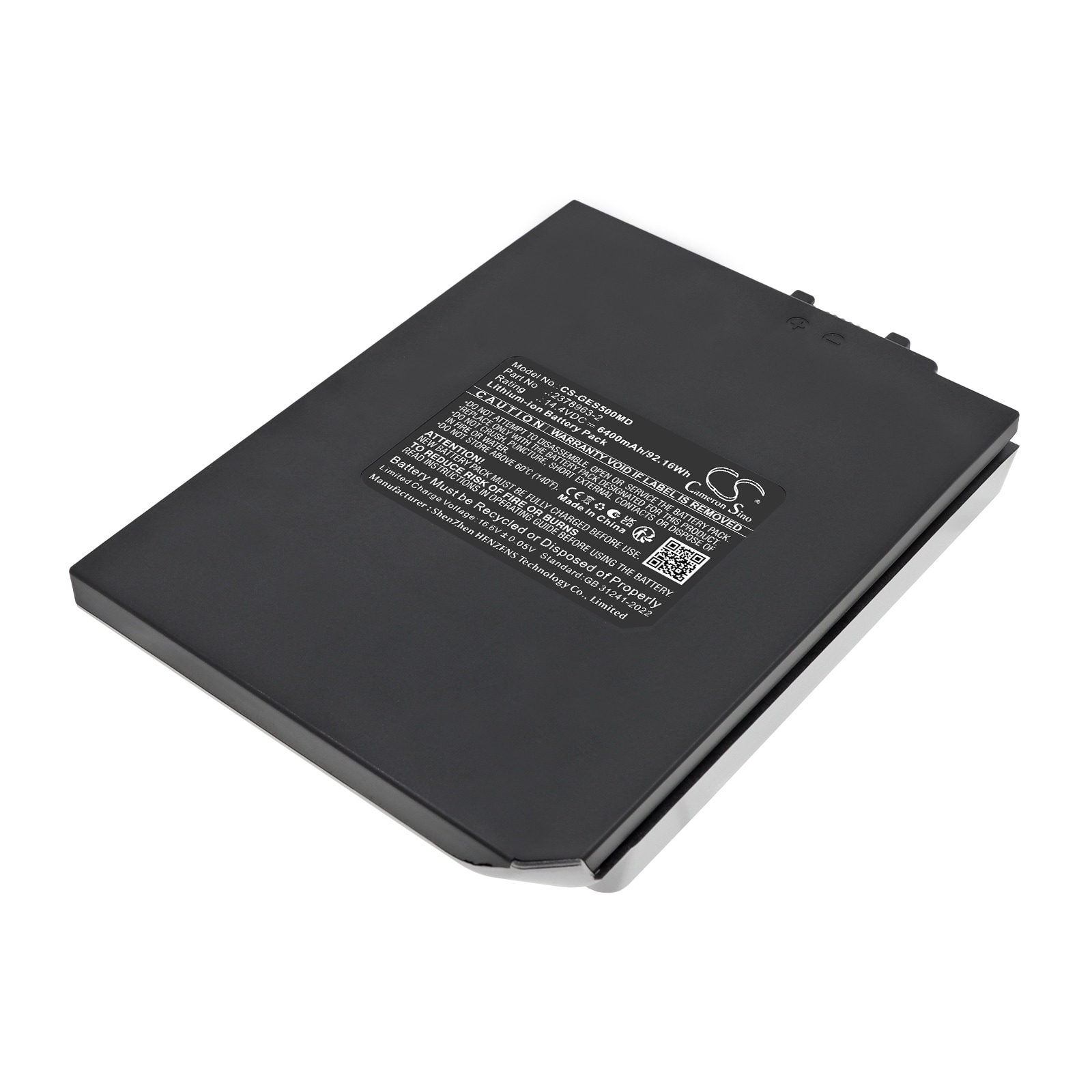 Batteri til medisinsk utstyr for GE-ultralydapparater Voluson I, Vivid I, Vivid q m.fl.