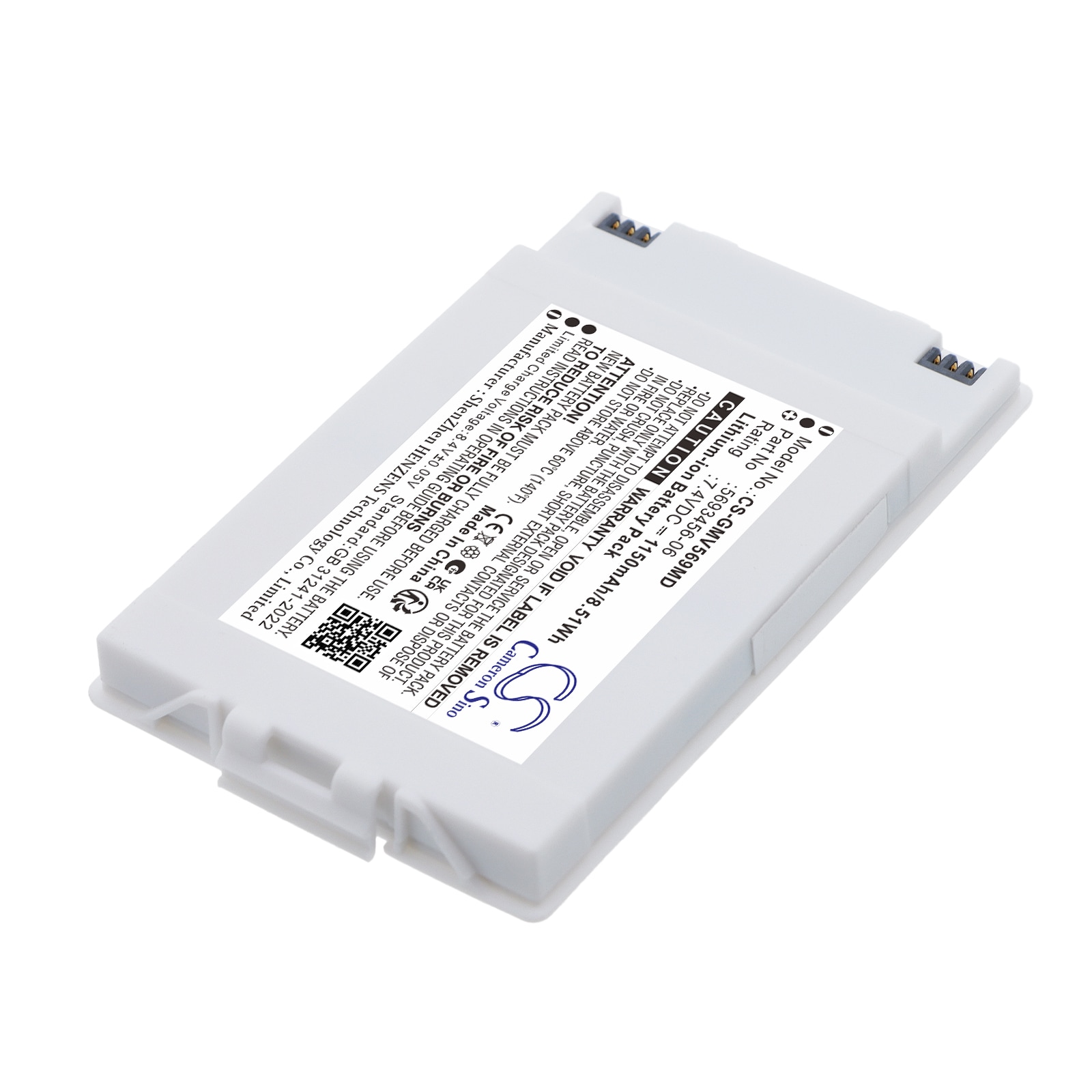 Batteri til medisinsk utstyr for GE Vscan EXTend ultralyd