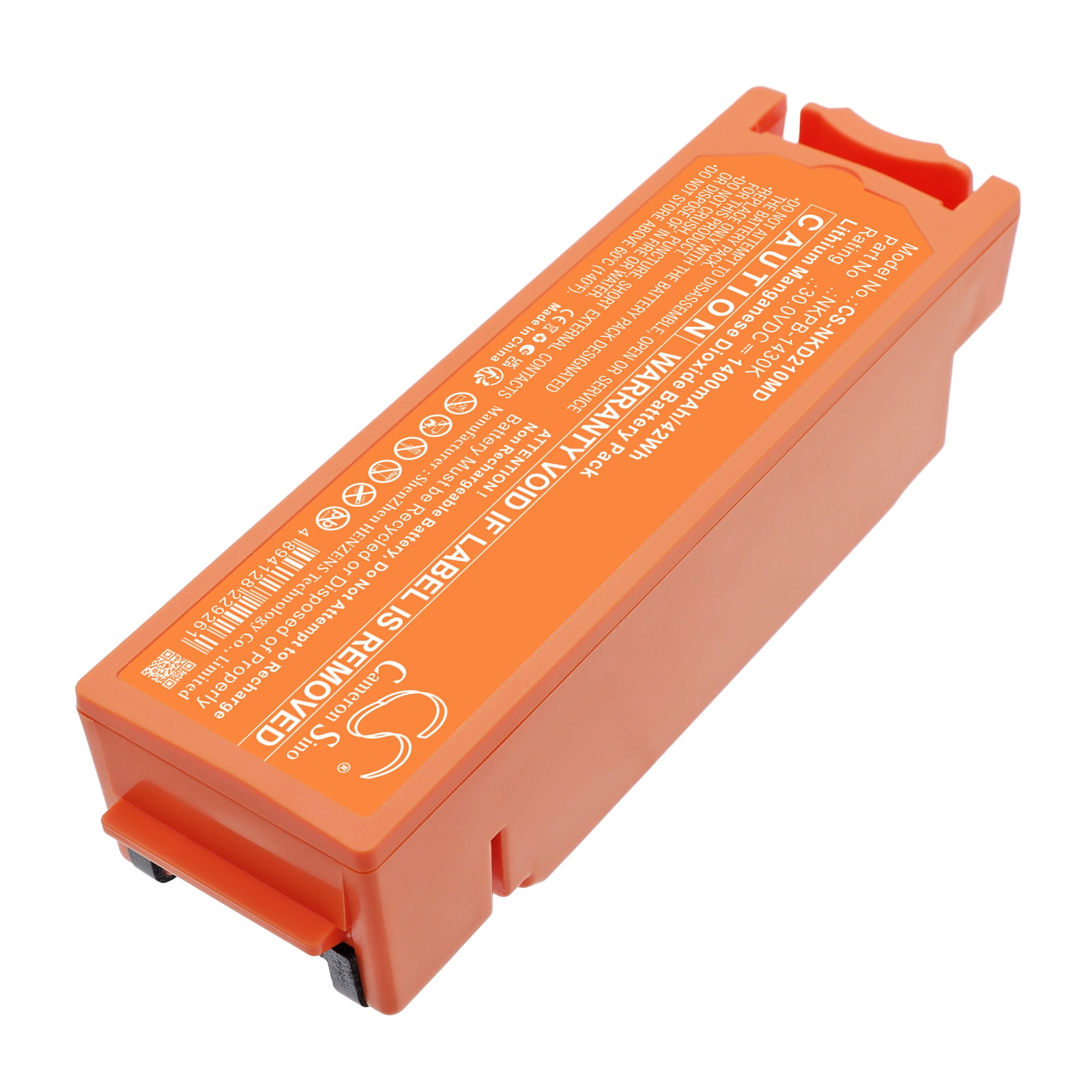 Batteri til medisinsk utstyr fra Nihon Kohden AED-2100K, defibrillator Cardiolife AED2100