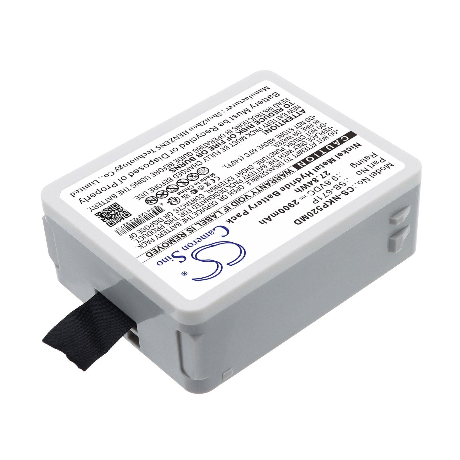 Batteri til medisinsk utstyr fra Nihon Kohden: BSM1700, BSM-3000, BSM3000 m.fl.