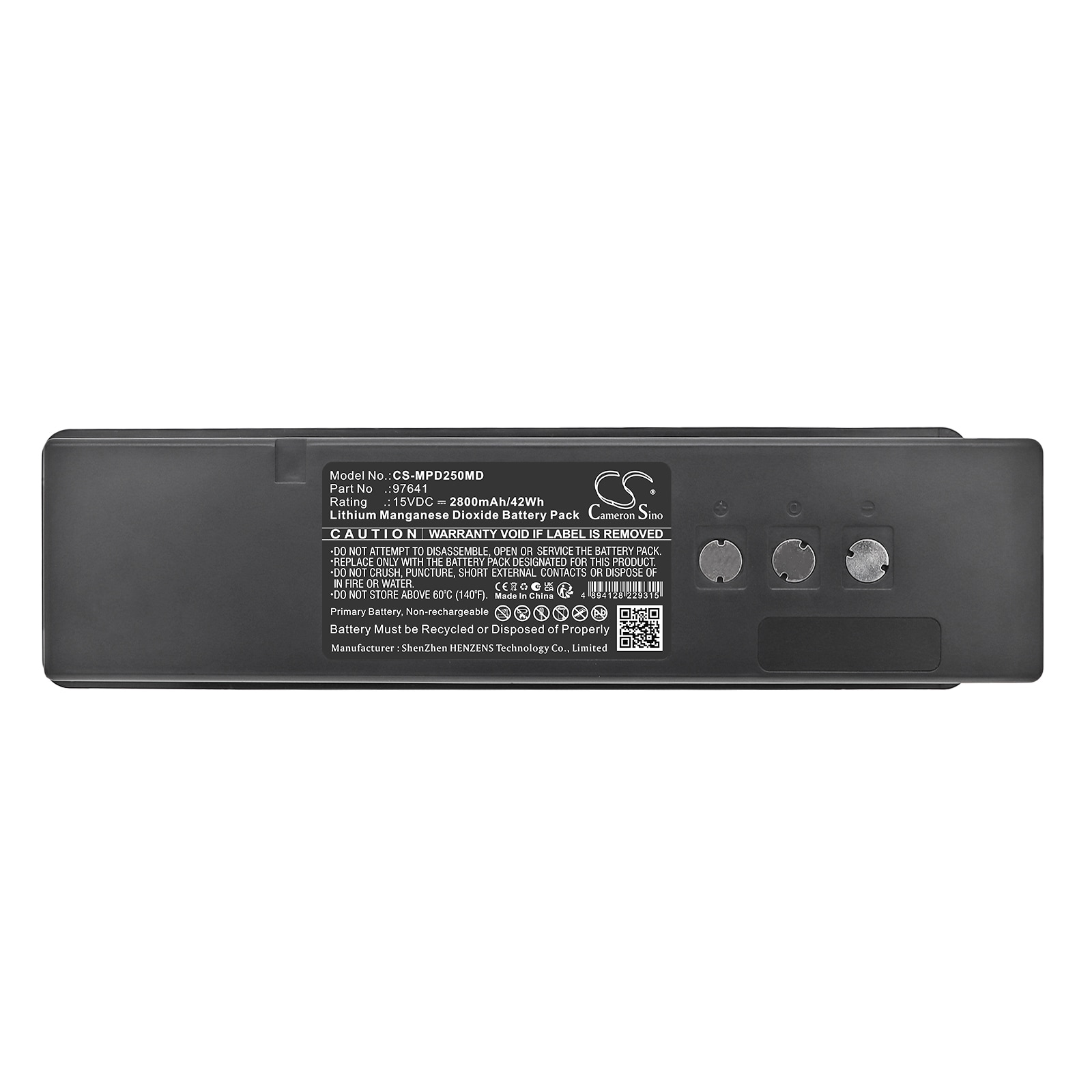 Batteri til medisinsk utstyr fra Medtronic: 6S, 6, AED-M m.fl.