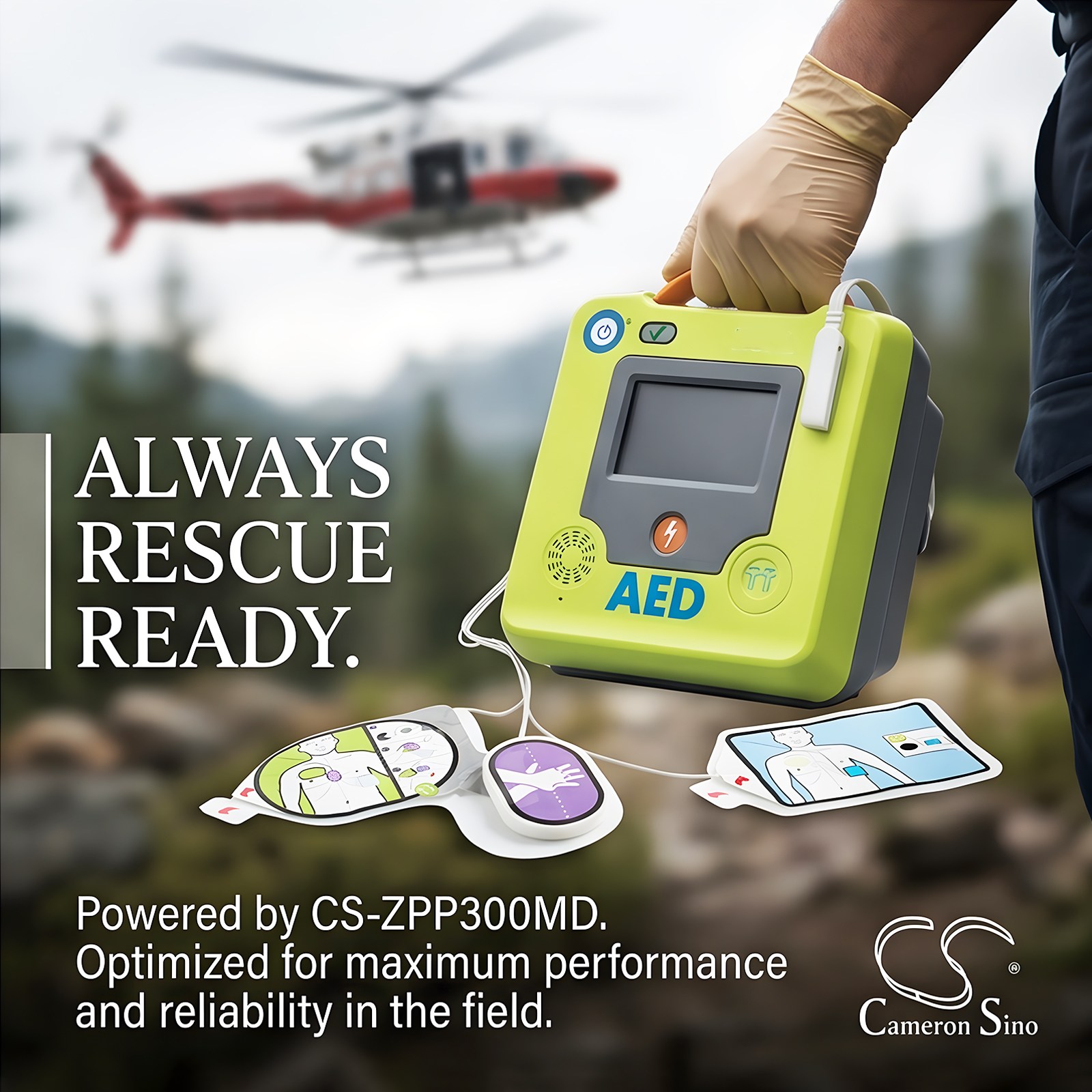 Batteri til Medisinsk for Zoll AED 3