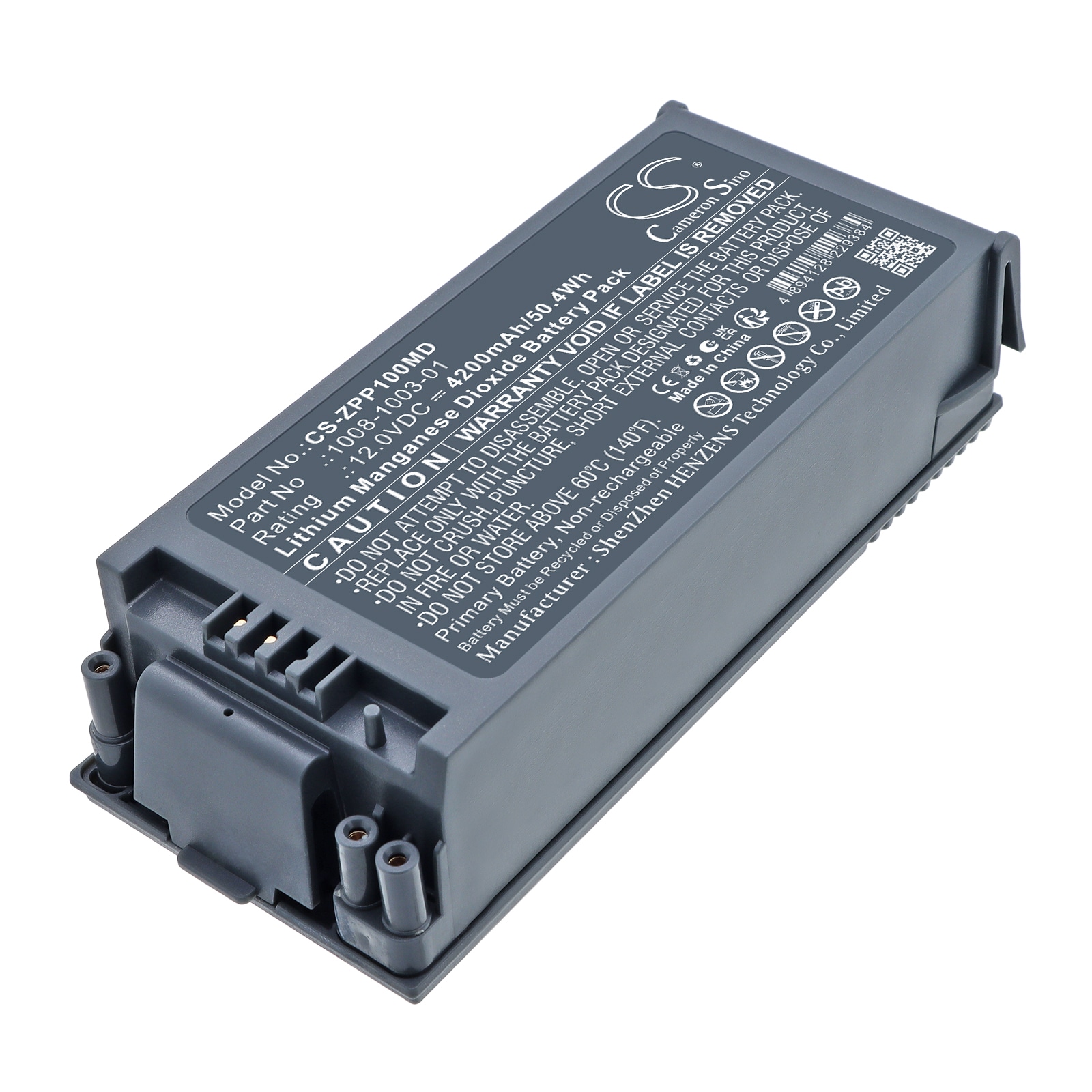Batteri til Medisinsk for Zoll  4EGN3,  4EGN4,  4EGN5 m.fl.