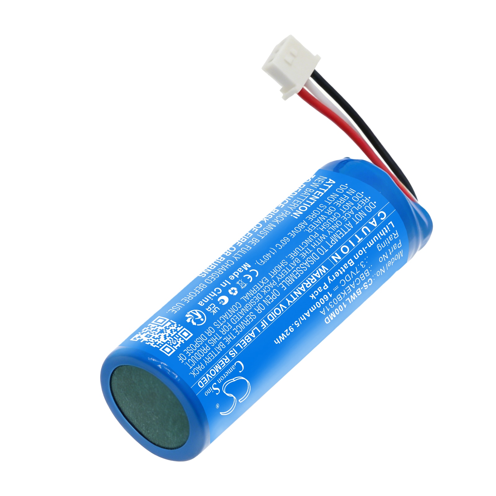 Batteri til medisinsk utstyr for B&L Beta, Beta Mini, SuperEndo-Β m.fl.