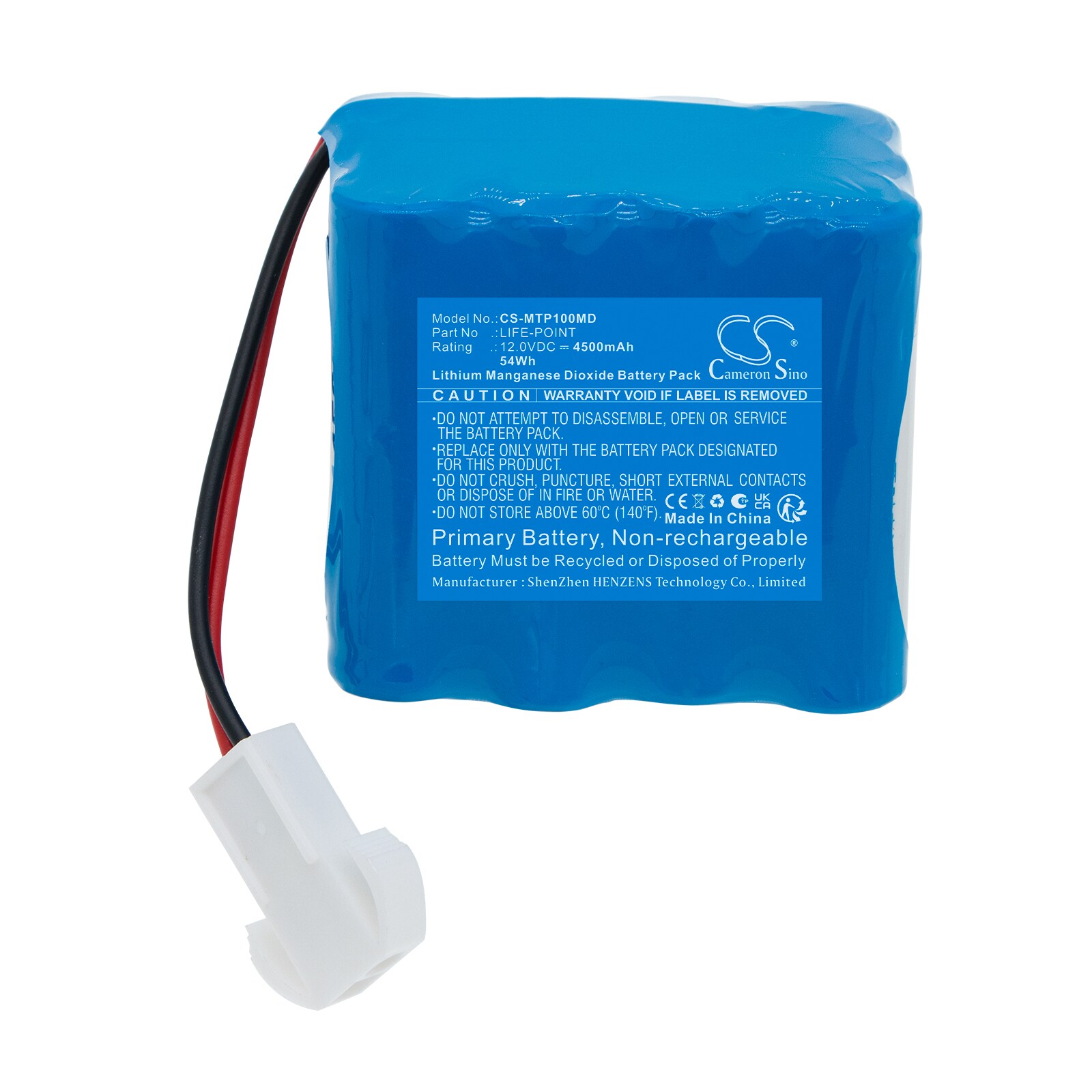 Batteri til METals LIFE-POINT, PRO AED