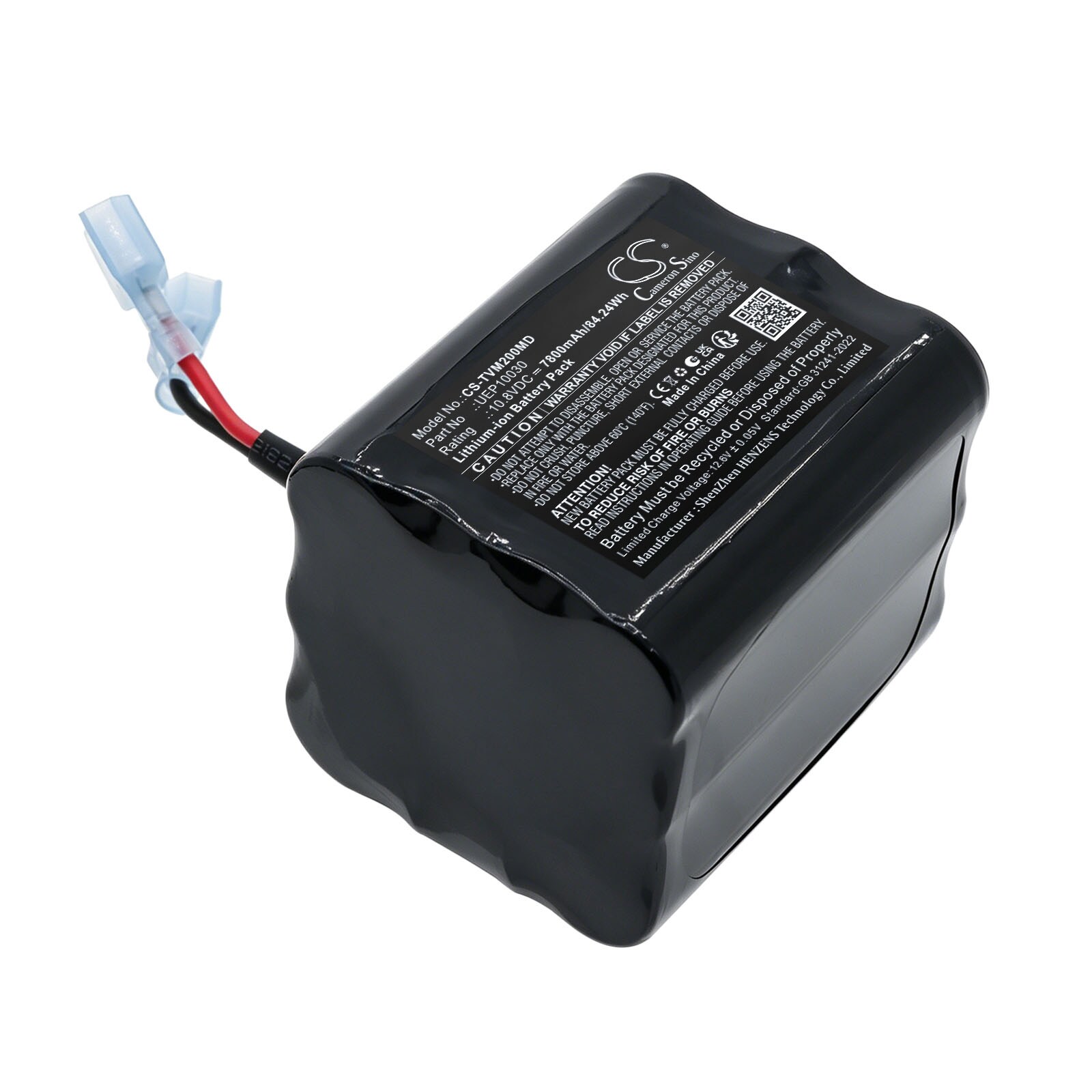 Batteri til medisinsk utstyr for Tecme Infinium Omni 2, Neumovent TS