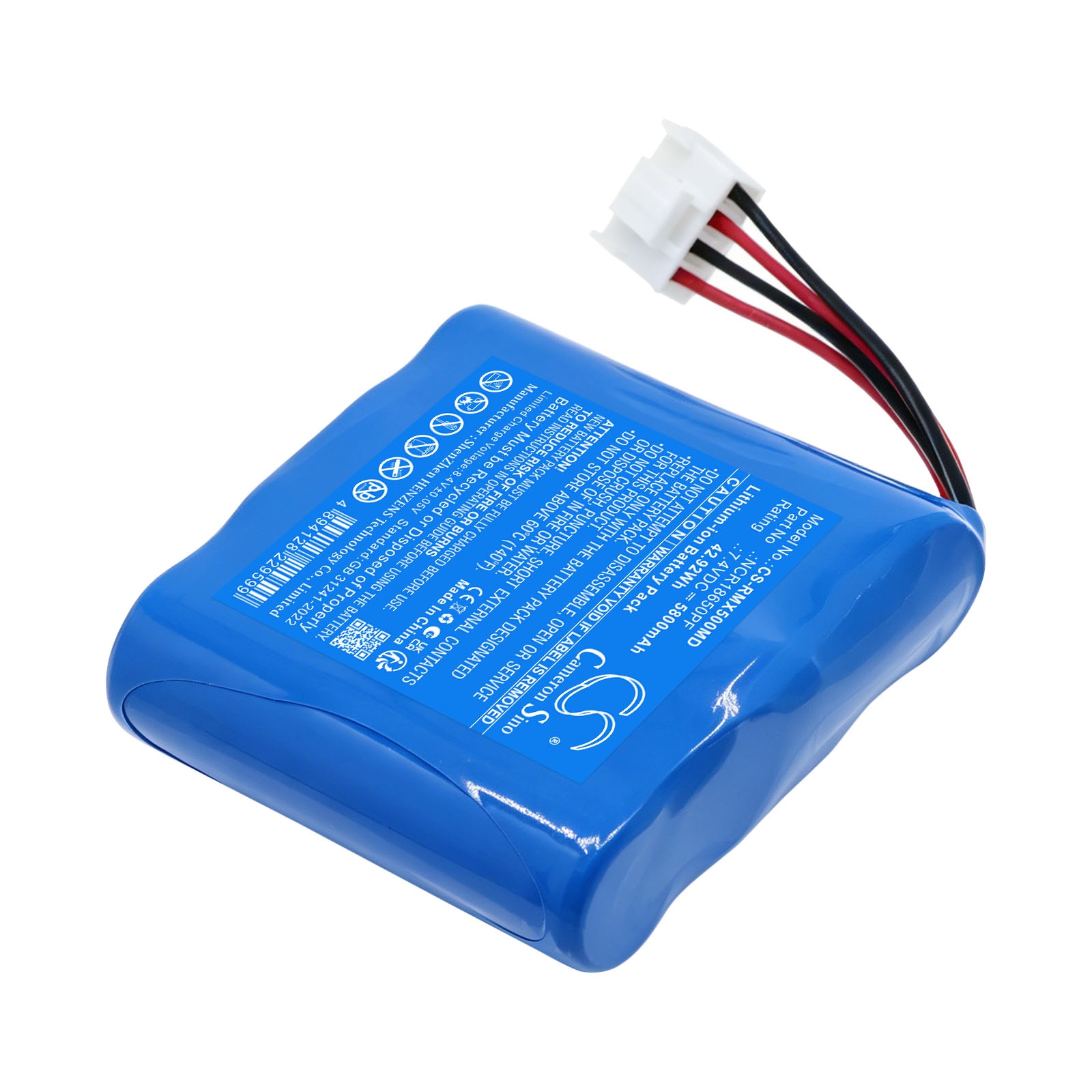 Batteri til Rossmax medisinsk utstyr V3, V5, V7