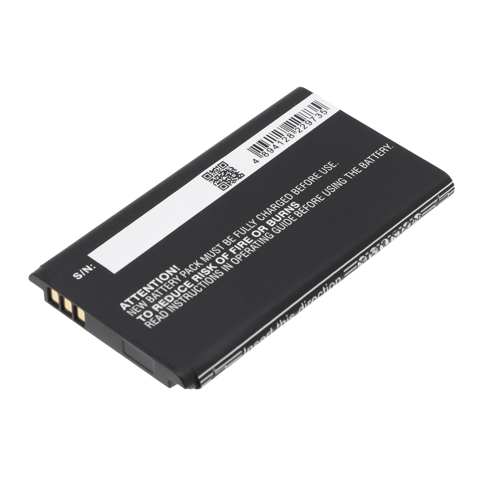 Batteri til mobiltelefon, smarttelefon for Nokia 230 2024