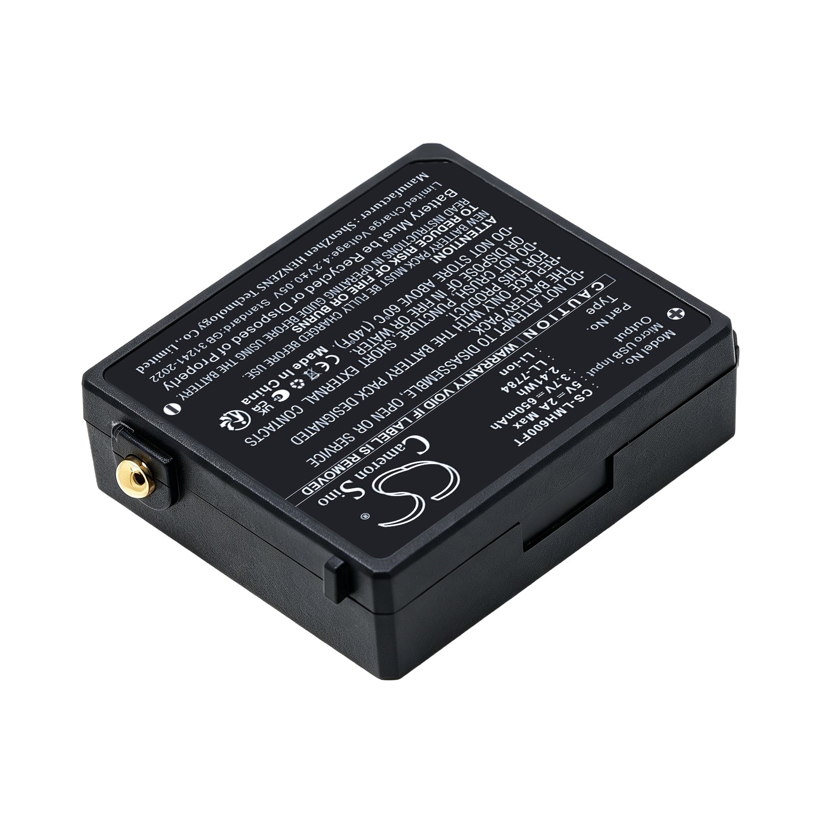 Batteri til lommelykt for Ledlenser iSEO3, iSEO5R, MH6 m.fl.