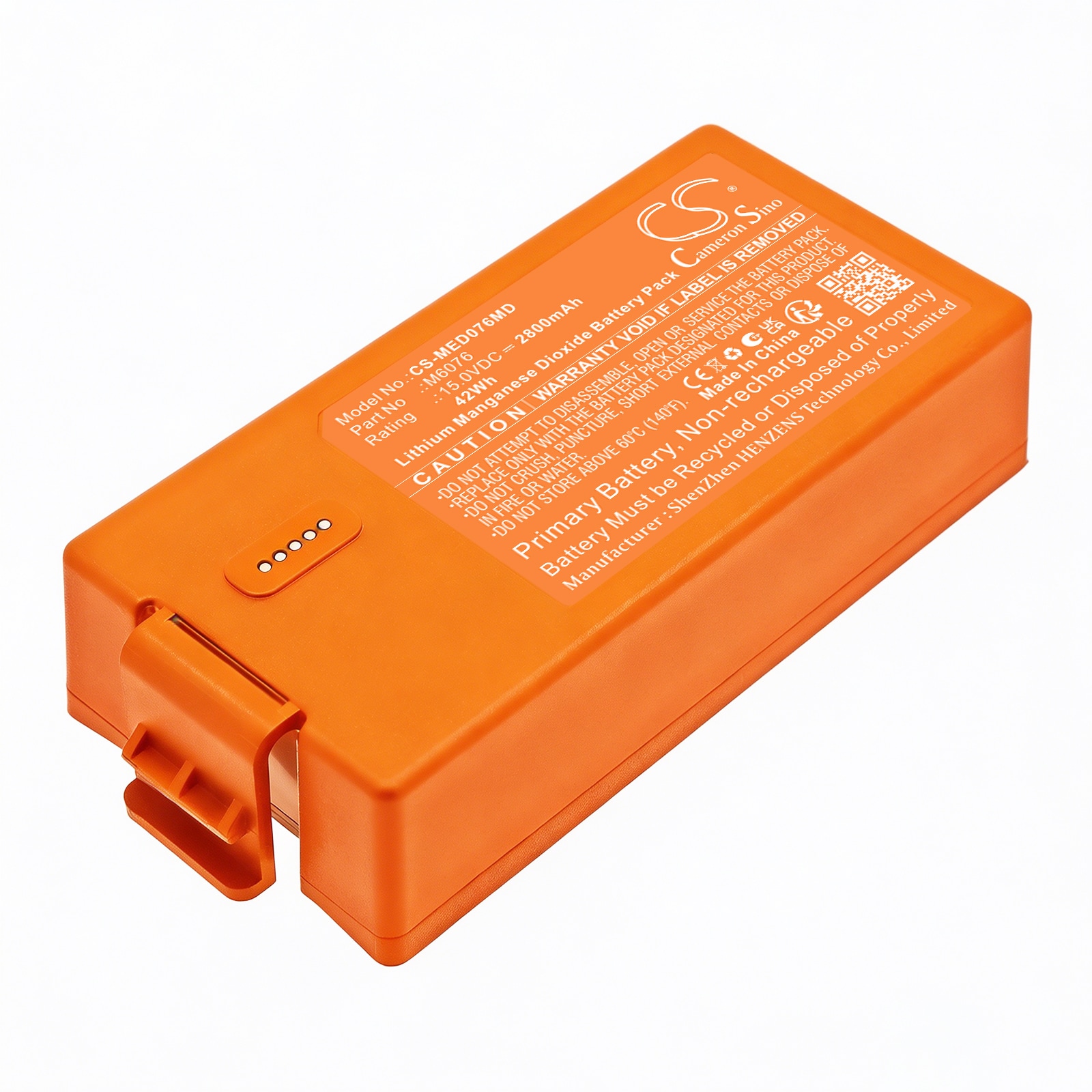 Batteri til Medisinsk for Medical Econet ECO-AED Auto, ECO-AED Semi