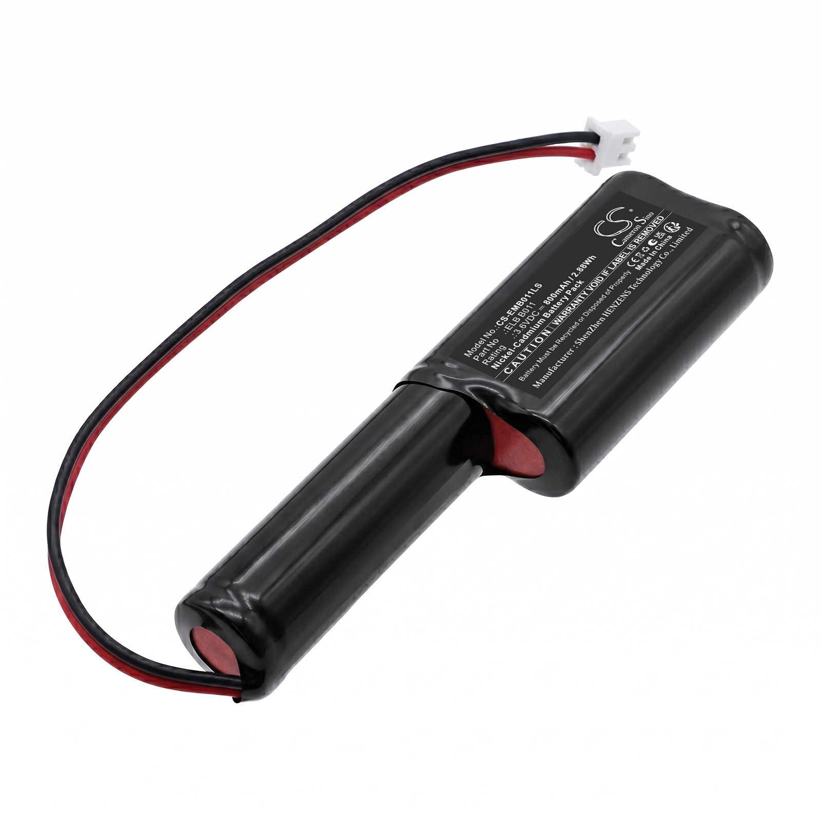 Batteri til nødbelysning for Lithonia BBAT0116A, ELB B011
