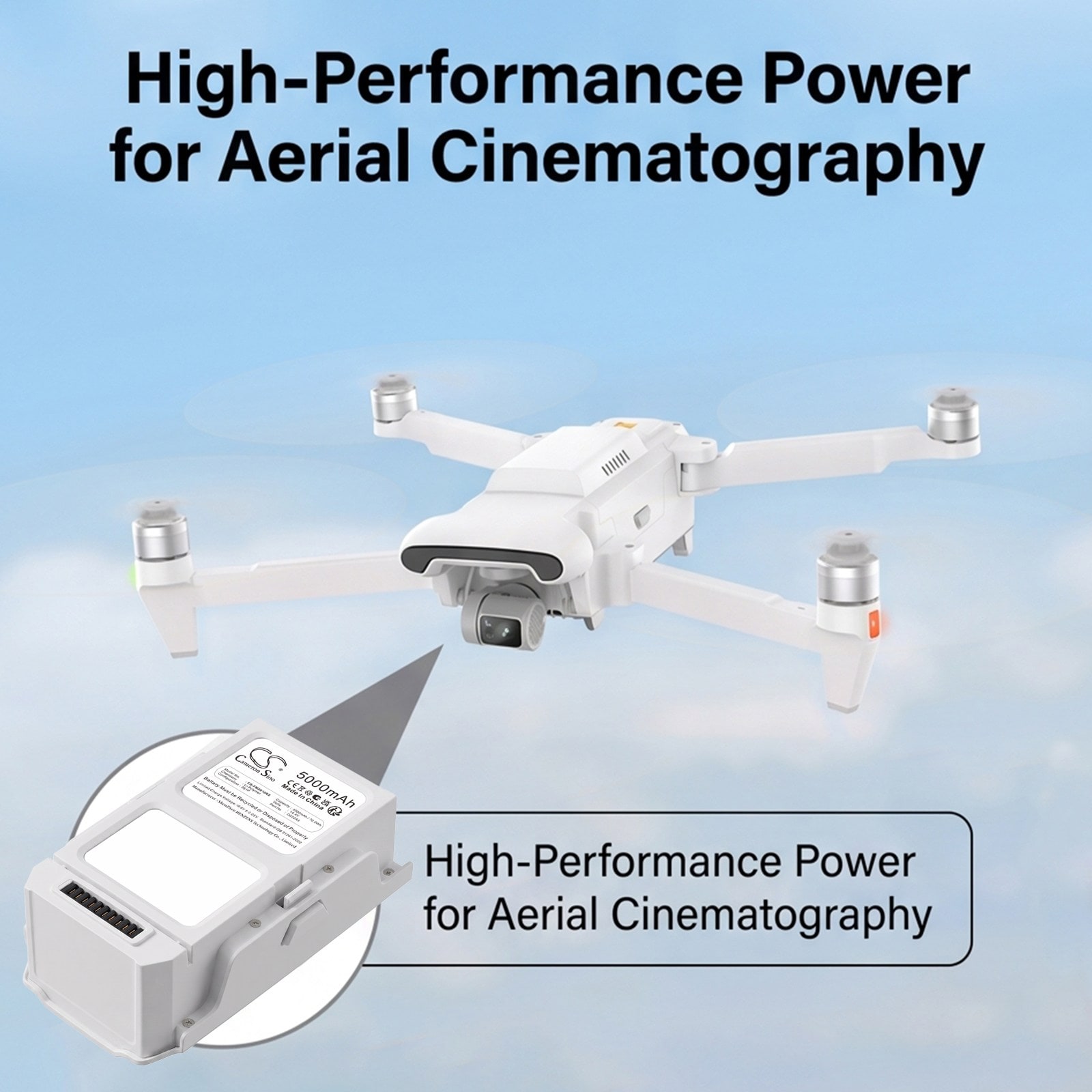 Batteri til droner av typen FIMI X8 Pro, X8 Pro 2025, X8T m.fl.