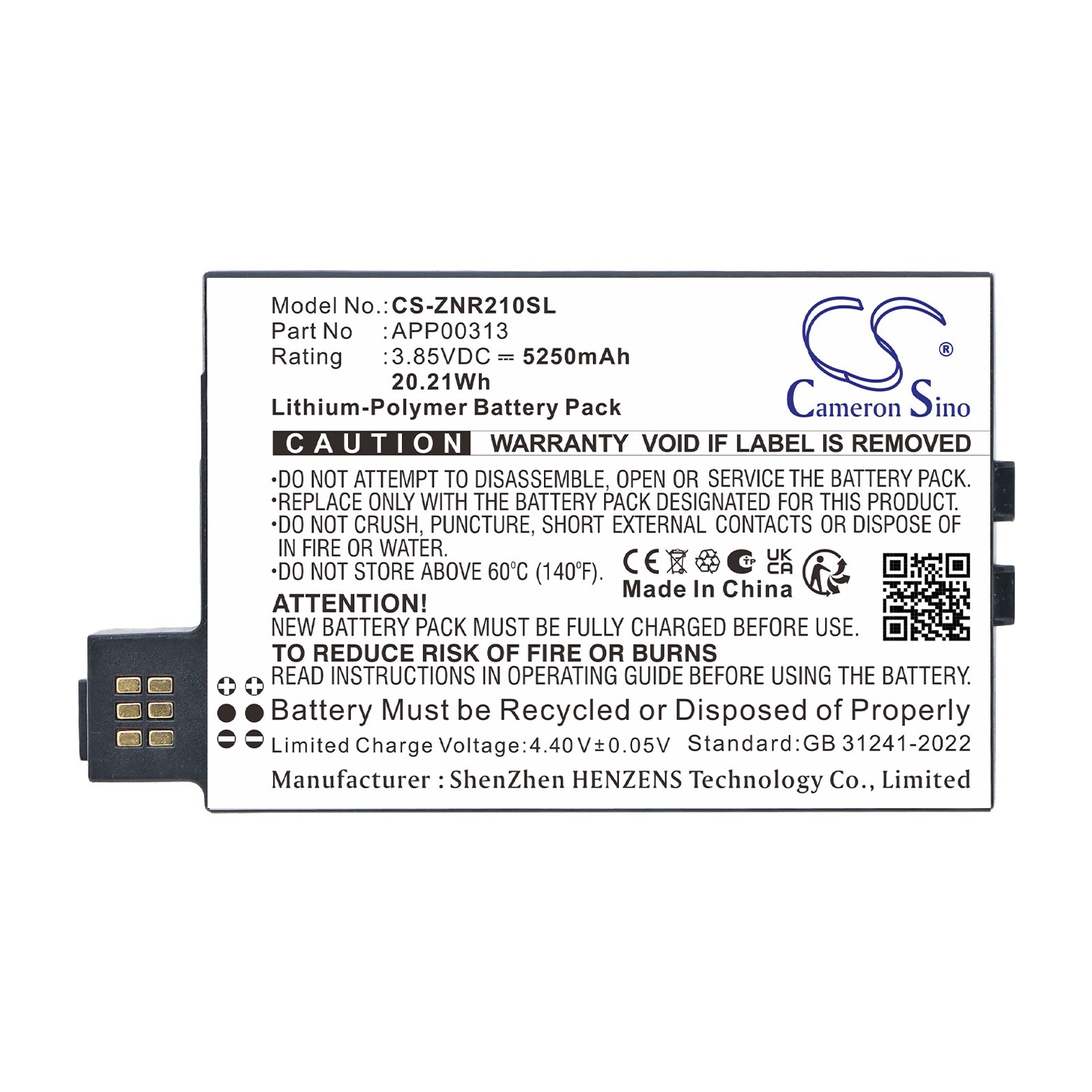 Batteri til Hotspot for Zyxel NR2101 5G MiFi