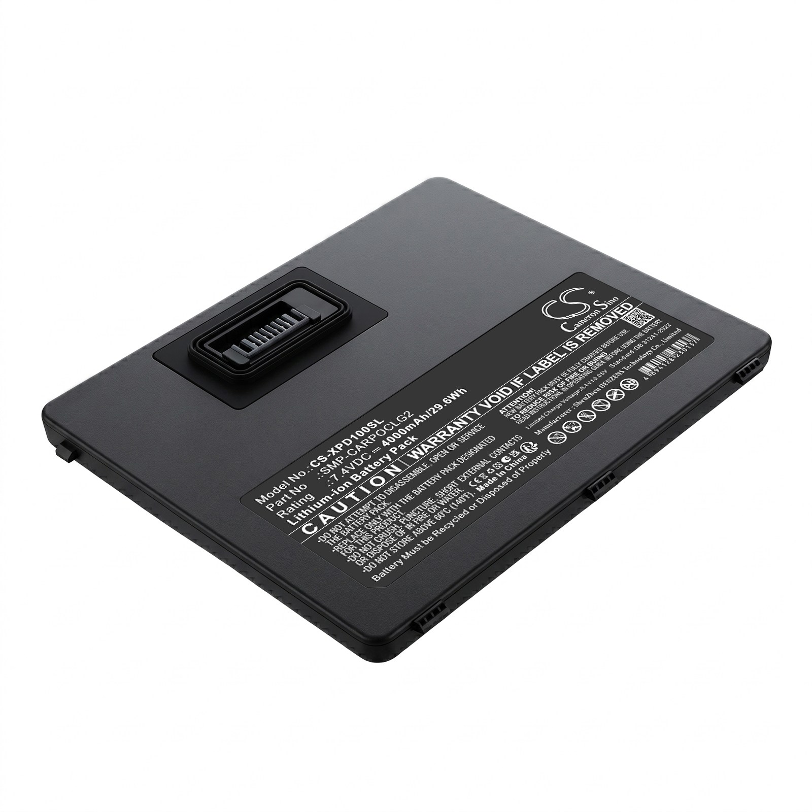 Batteri til nettbrett for Xplore XSlate D10 iX101B1, XSlate D10