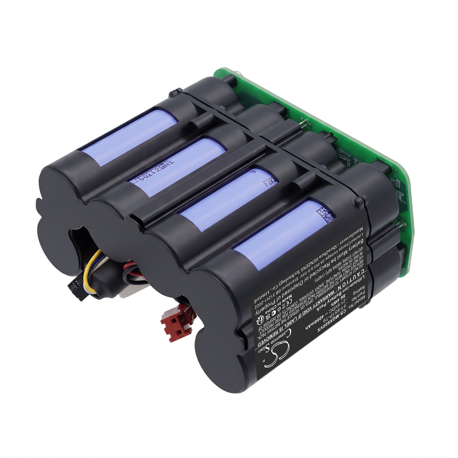 Batteri til støvsugeren Miboi QX-V6, QX-V6A-H, V6HFT6S1P