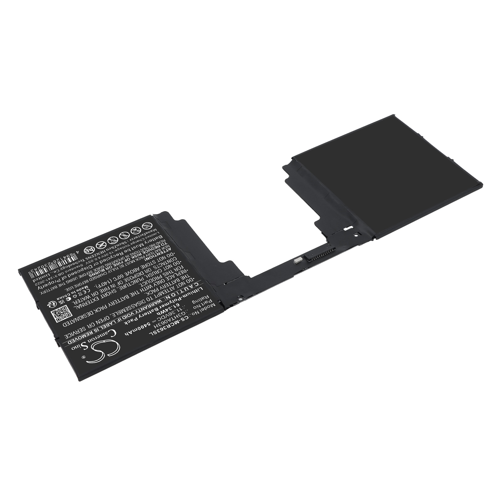 Batteri til bærbar PC, Microsoft Surface Book 3 15-tommers