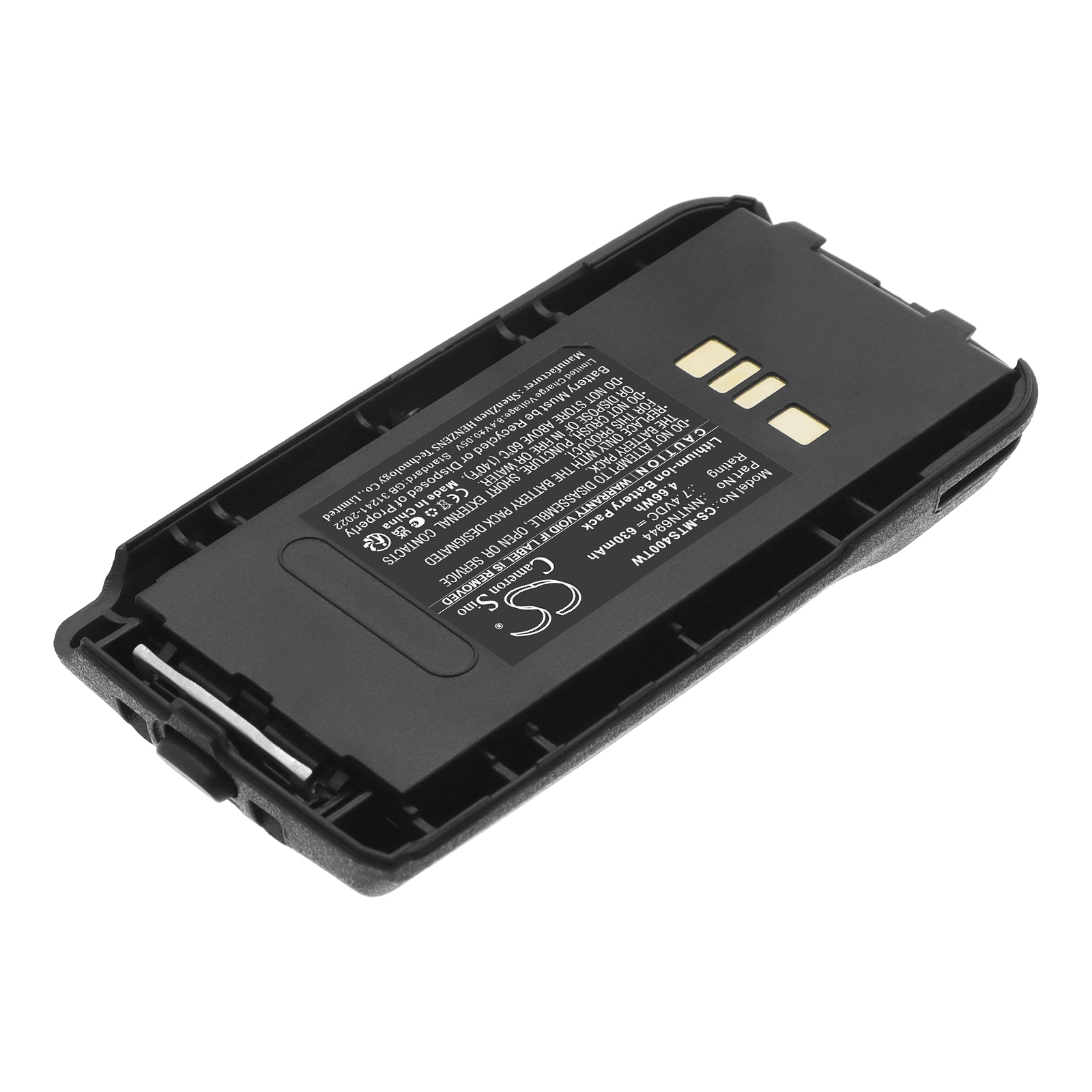 Batteri til toveisradio for Motorola H18KCN9PW9AN, H18QCN9PW9AN, XTS4000