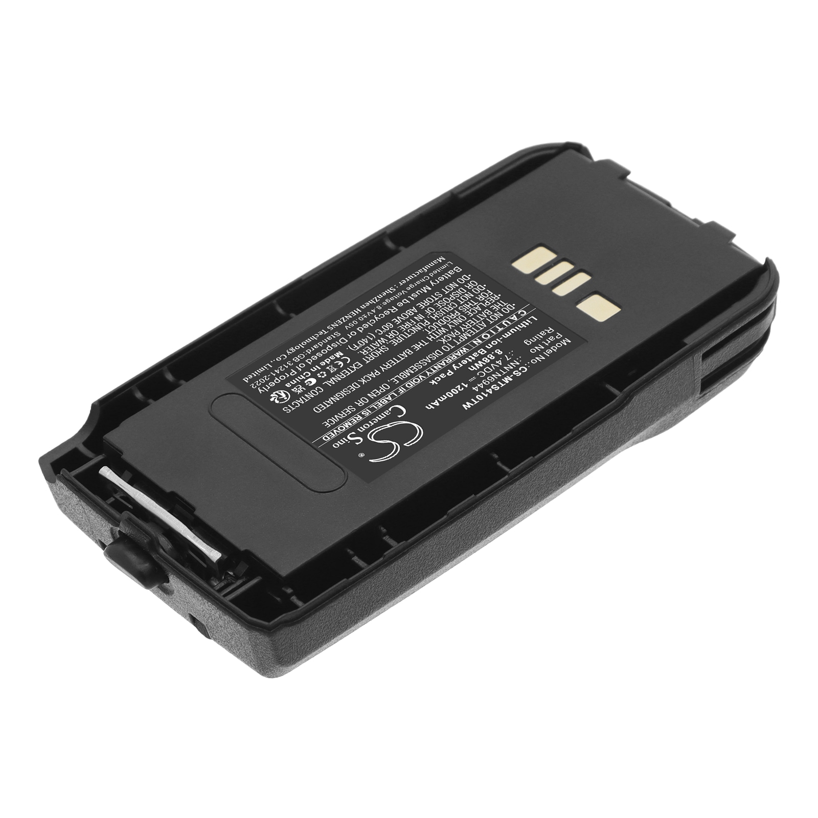 Batteri til toveis radio for Motorola H18KCN9PW9AN, H18QCN9PW9AN, XTS4000