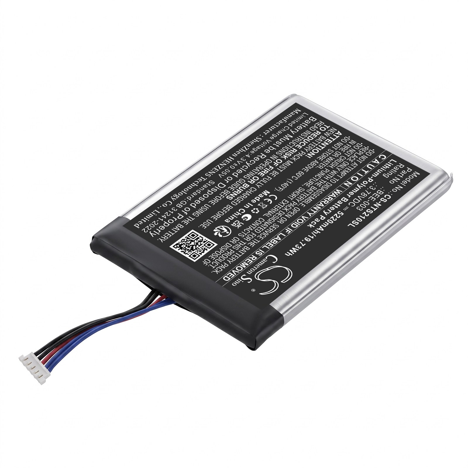 Batteri til spillkonsoll for Nintendo BEE 001, BEE-001, Switch 2