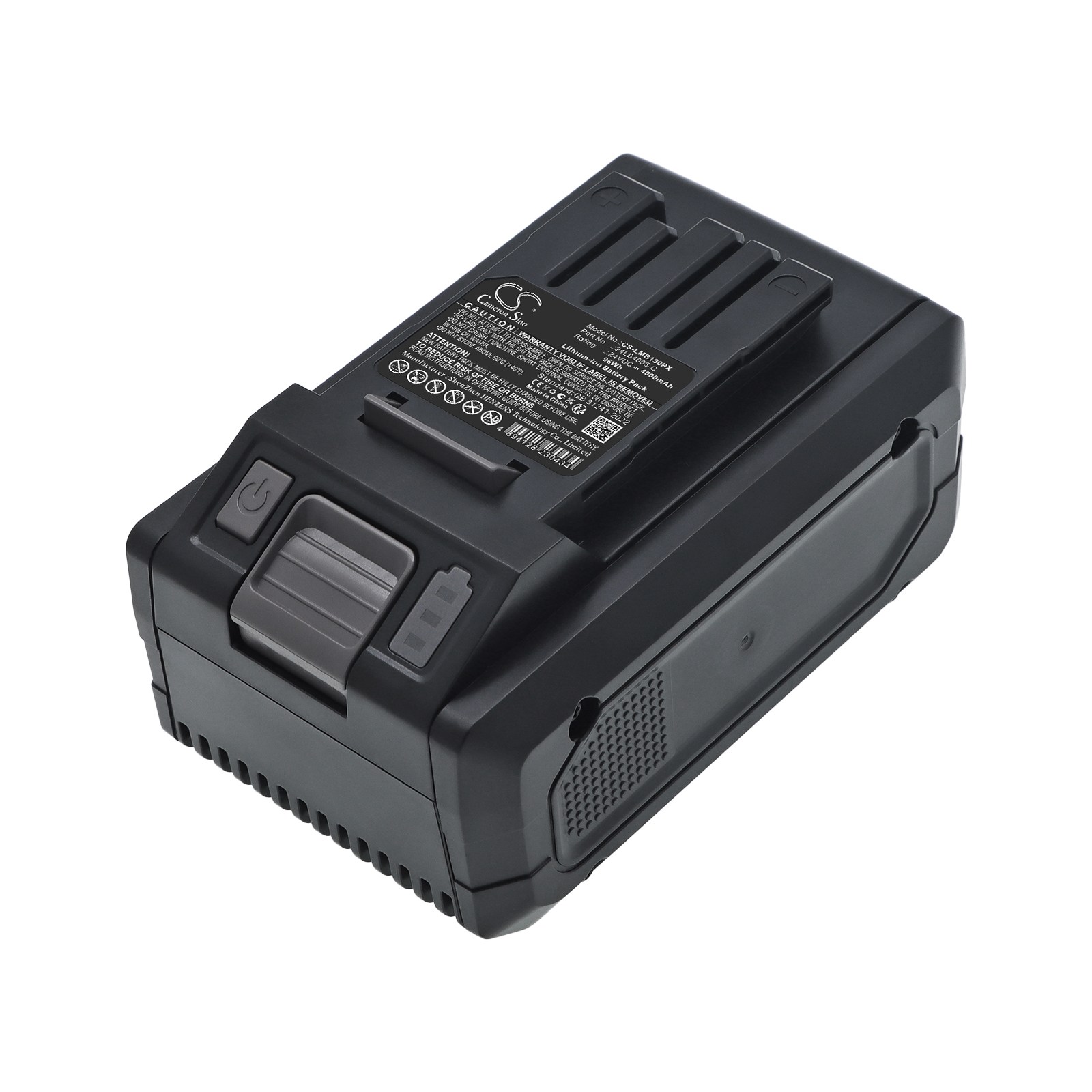 Batteri til gressklippere av typene LawnMaster 20VMWGT, 24VMWBL, CLGT2412S m.fl.