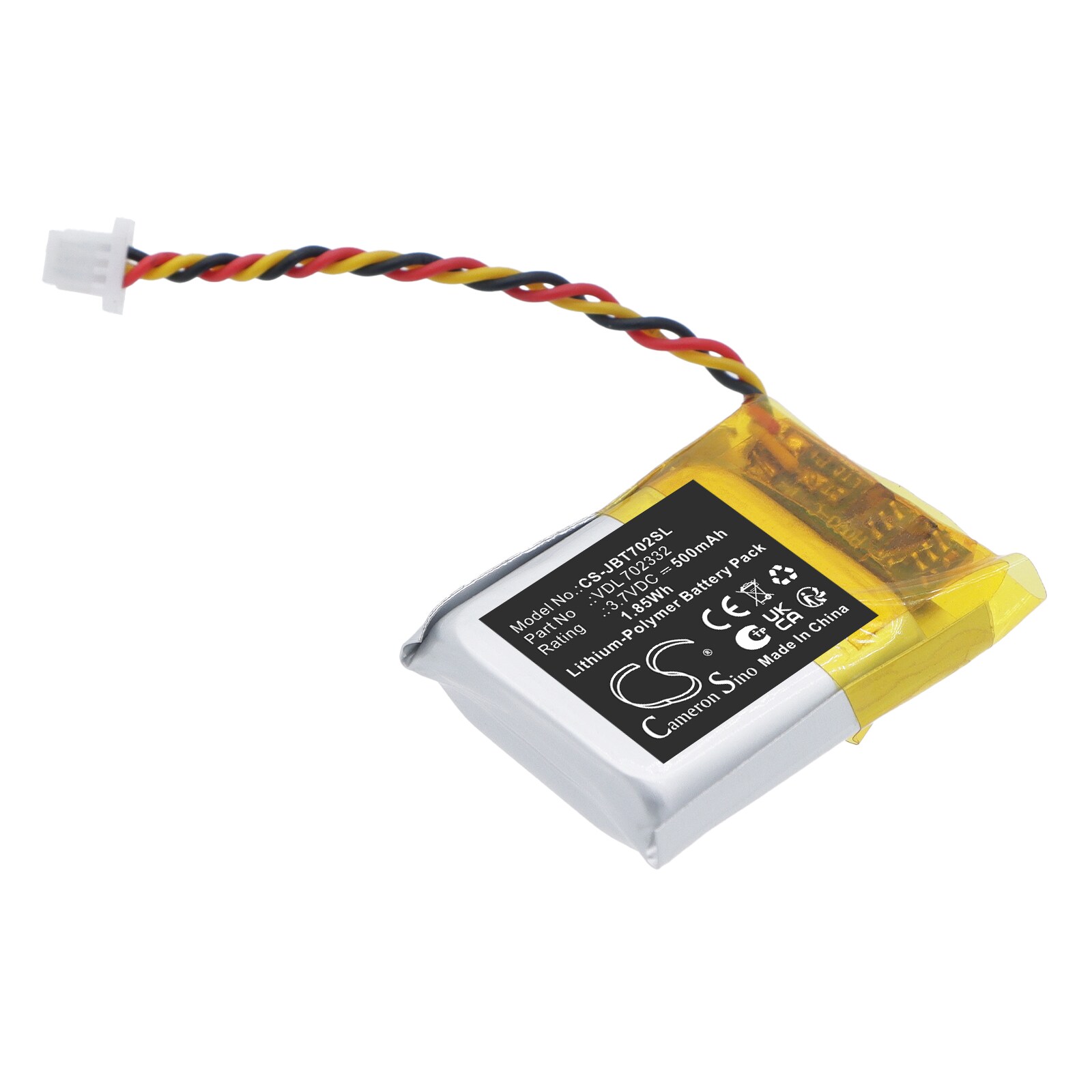 Batteri til trådløst headset for JBL Tune 720 BT