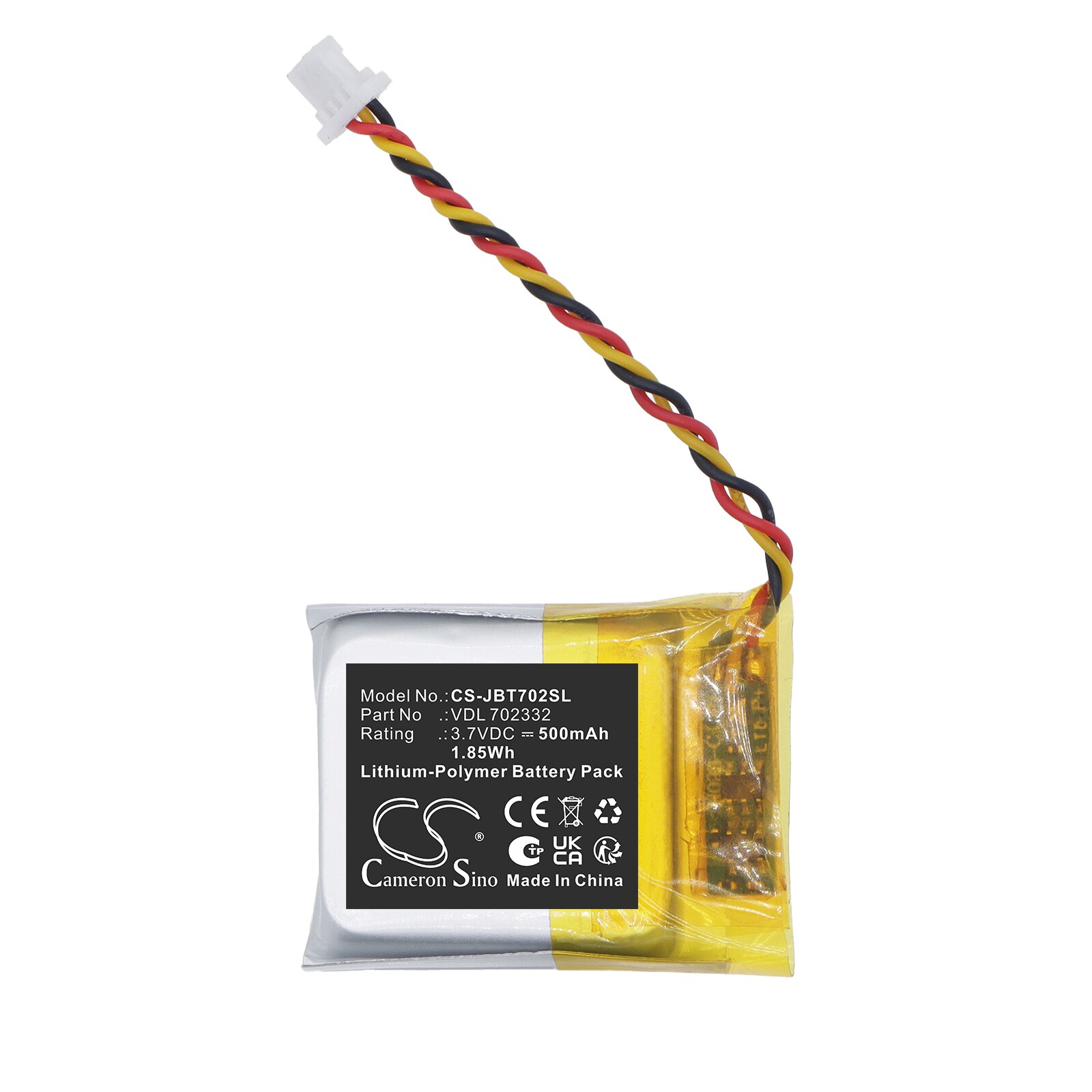 Batteri til trådløst headset for JBL Tune 720 BT