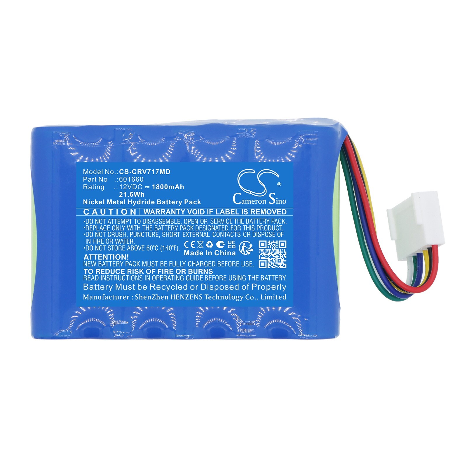 Batteri til medisinsk utstyr for Codan   A616S InCare,  Argus infusjonspumpe A717V