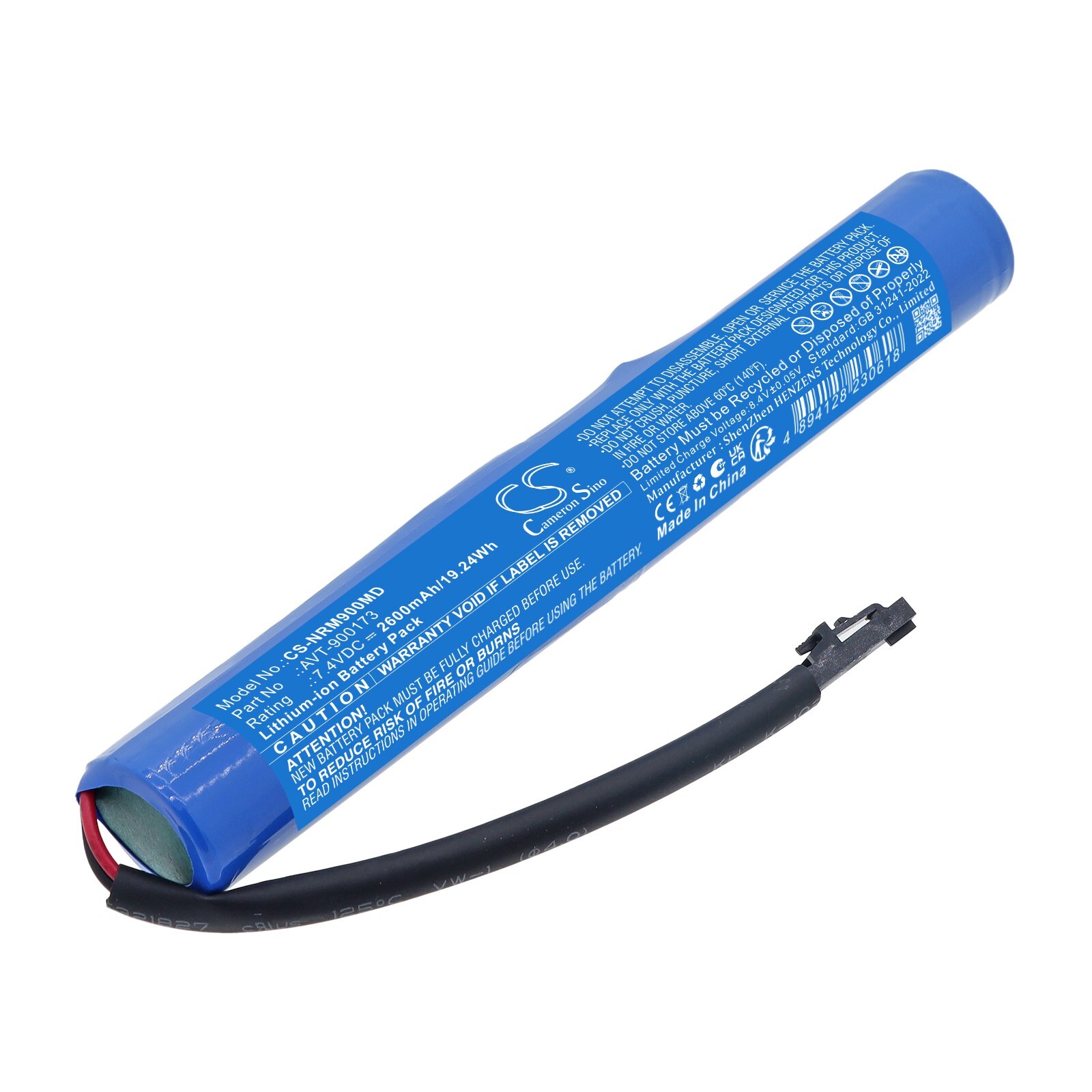 Batteri til Neuromove NM900 medisinsk utstyr