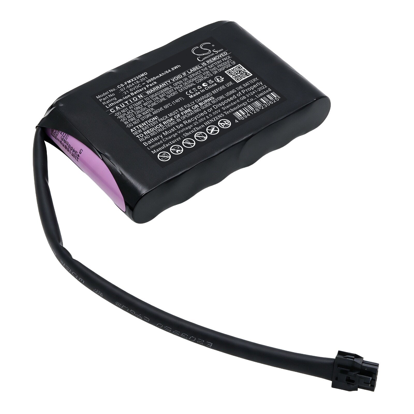 Batteri til medisinsk utstyr for Fujifilm Sonosite PX P23597-05