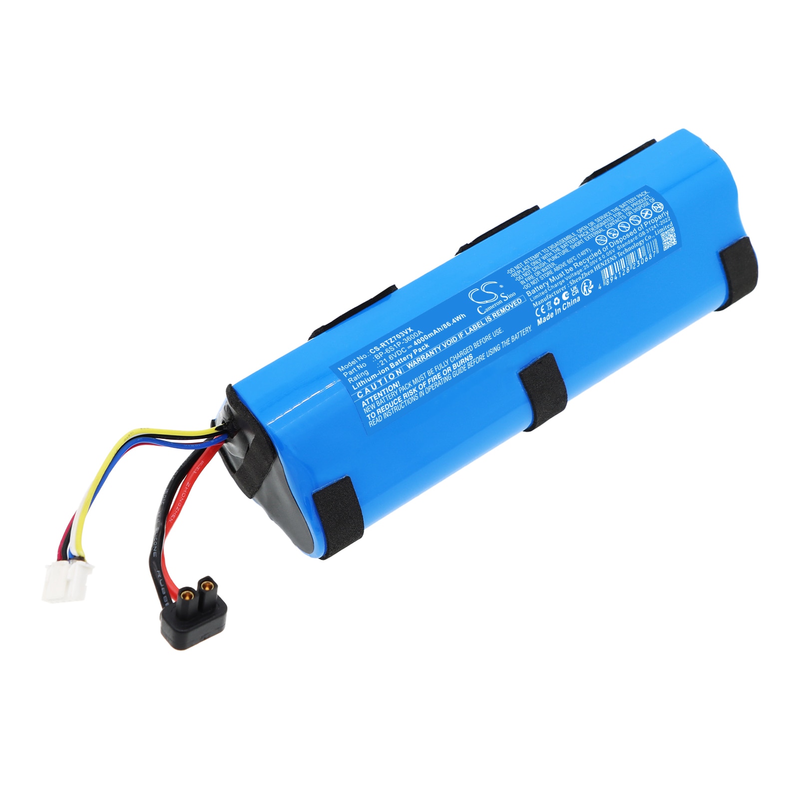 Batteri til Rowenta-støvsugere GF750, GF750W, GF7035 m.fl.
