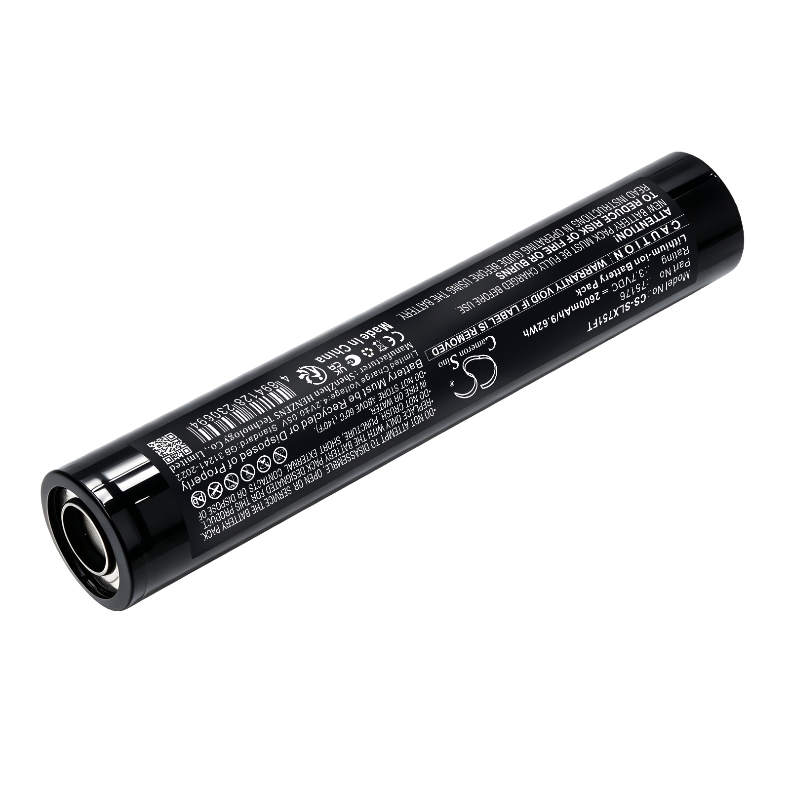 Batteri til lommelykt for Streamlight Stinger LED