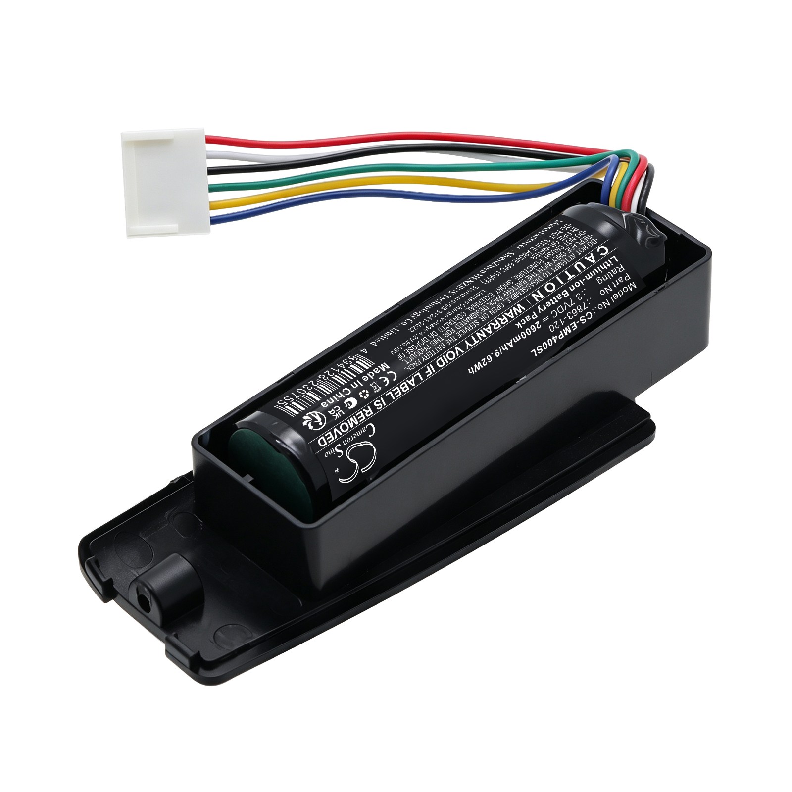 Batteri til kartlegging og testing, utstyr til Emerson MP4000