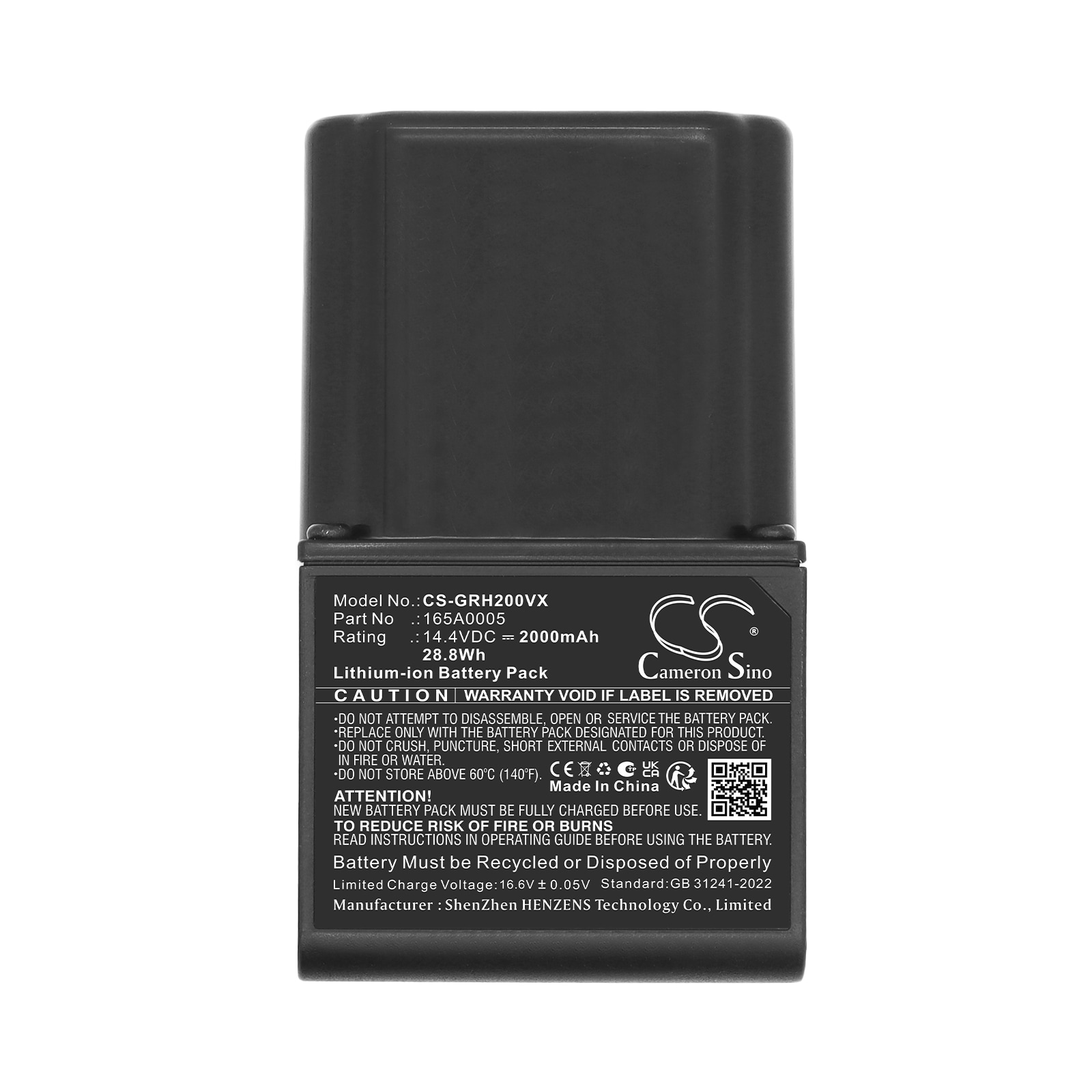 Batteri til støvsugeren Gtech Hylite, Hylite 2, MM001 m.fl.