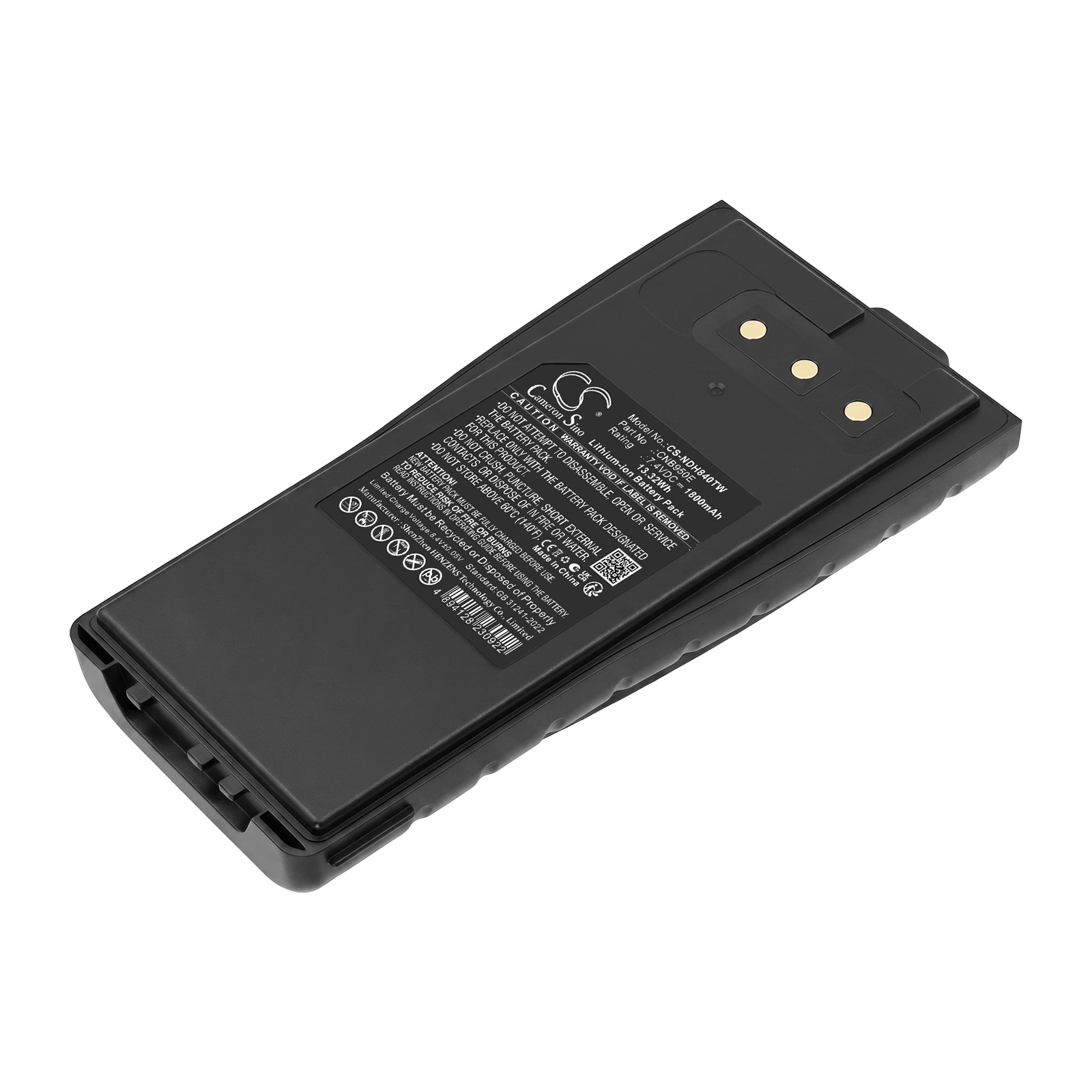 Batteri til toveisradio for Entel DT8, DT9, DT842M m.fl.