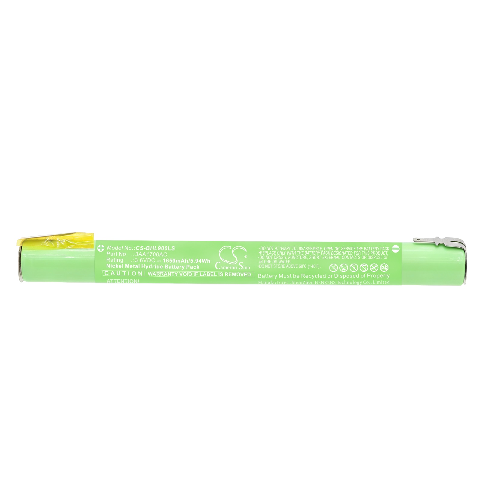 Batteri til nødbelysning for Beghelli 415049000