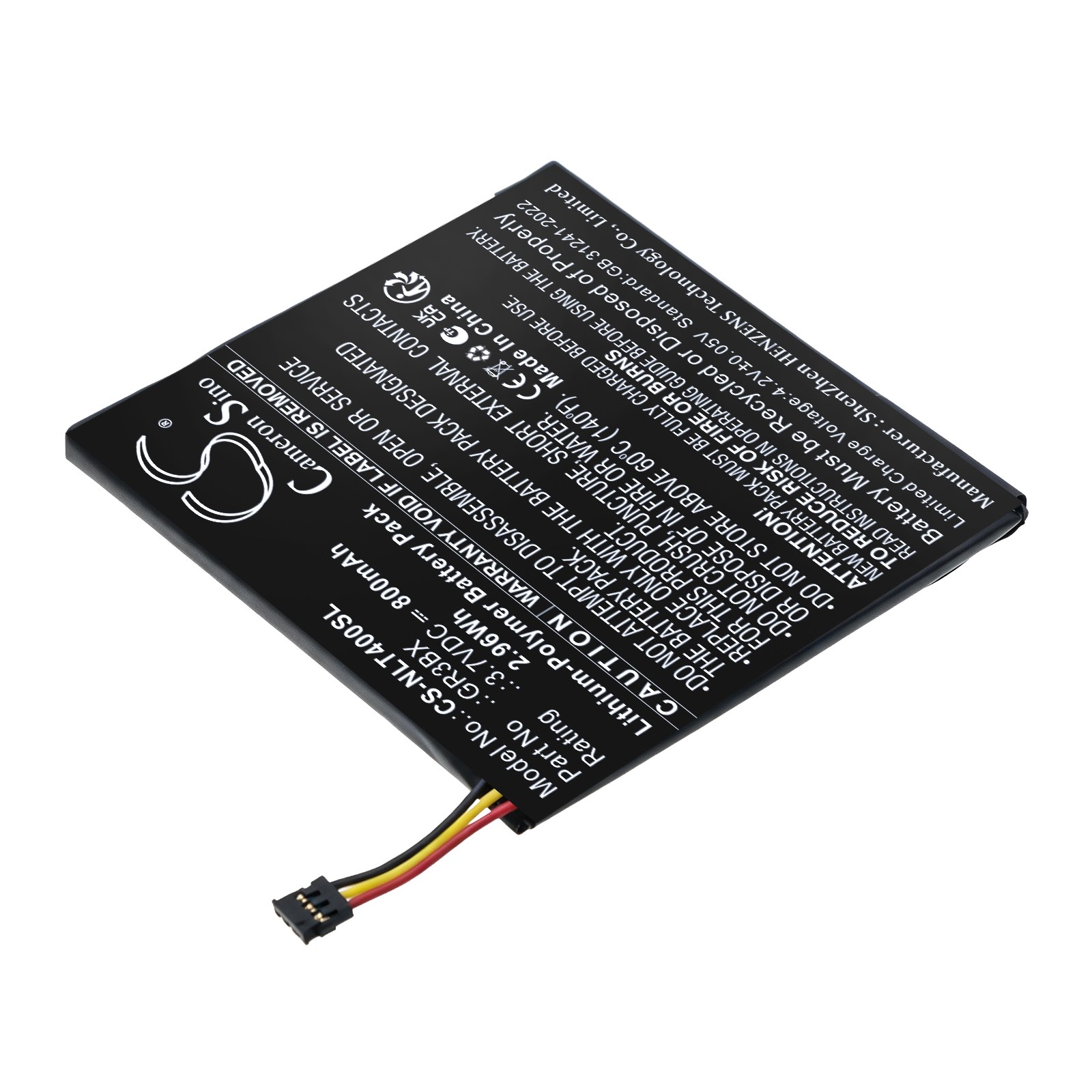 Batteri til Smart Home for Nest Thermostat 4. generasjon