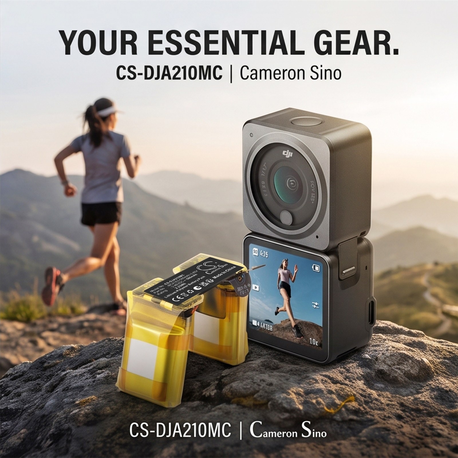 Batteri til kameraet for DJI Action 2 Osmo