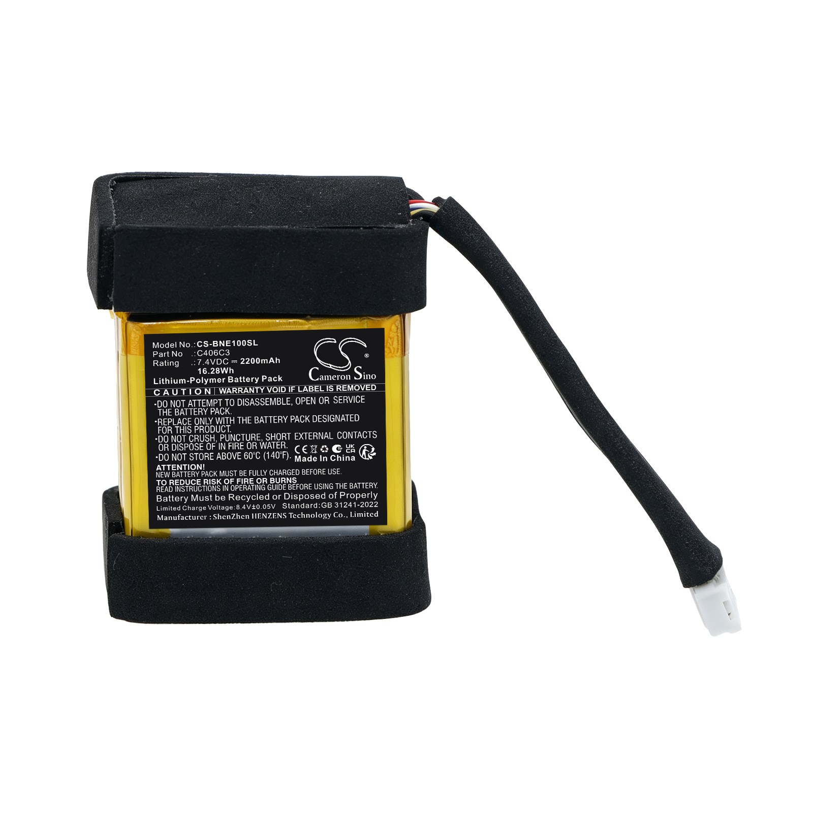 Batteri til foredragsholderen for Bang & Olufsen Explore